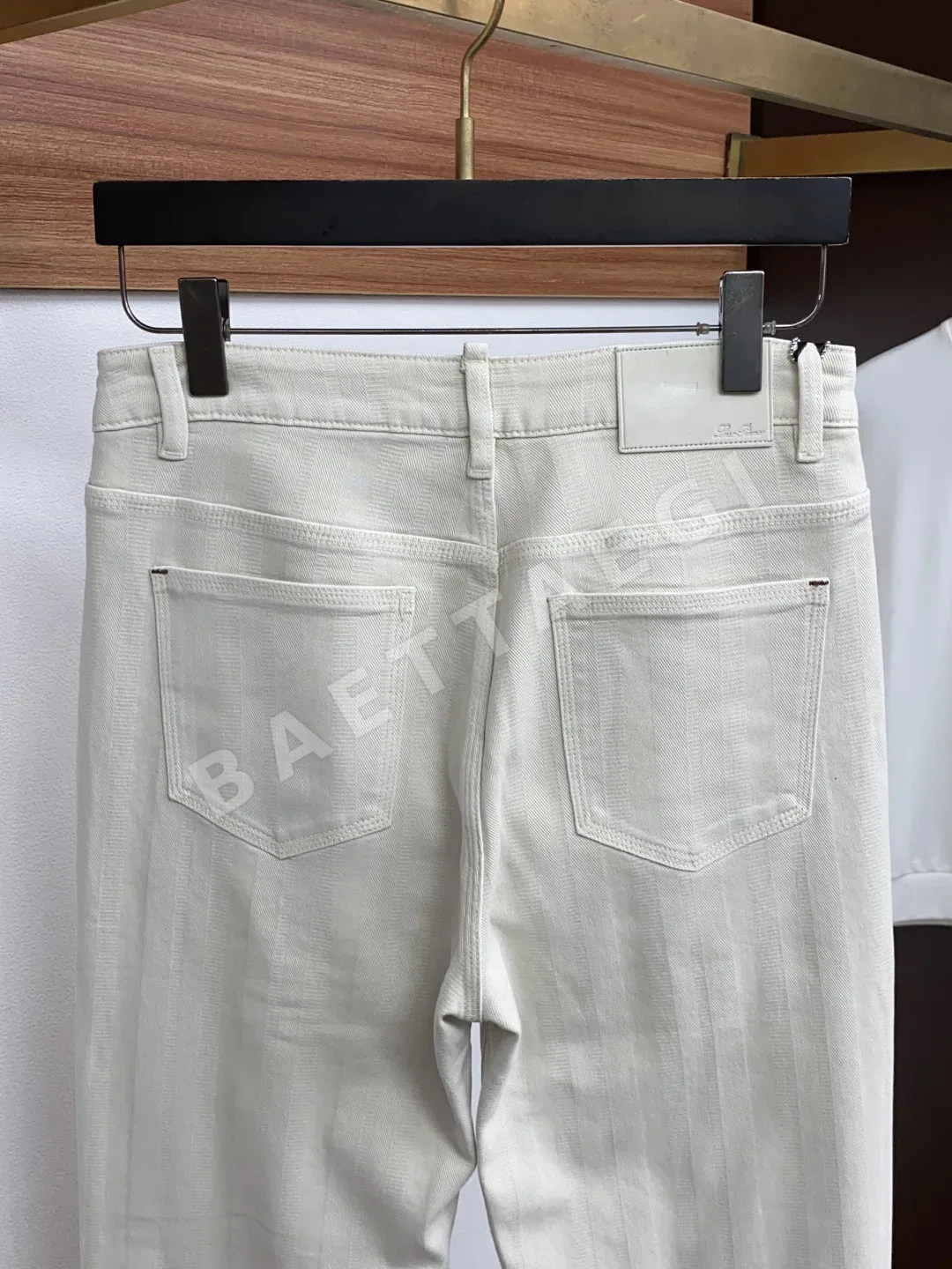 로로피아나 슬림핏 남성 바지 상세 이미지 9