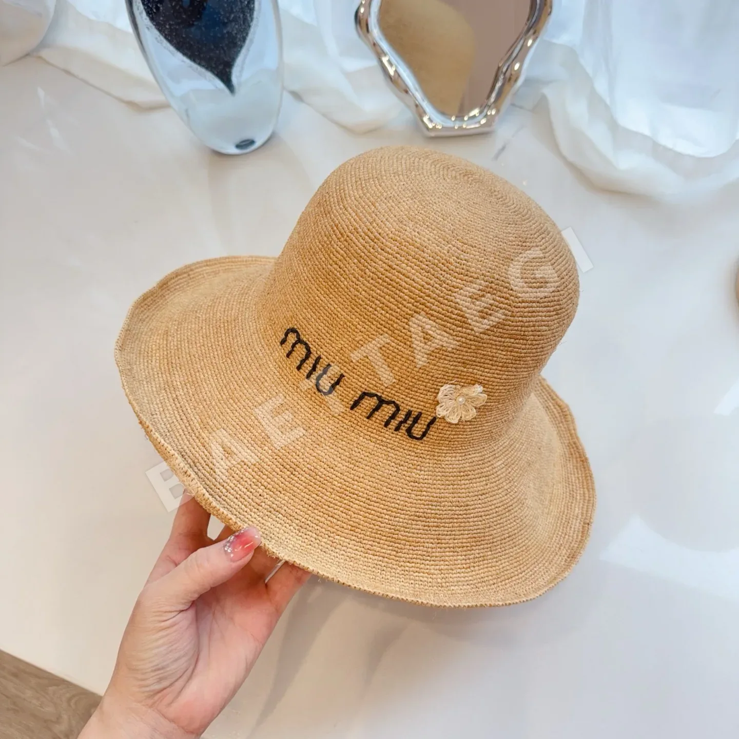 미우미우 모자 80847 Miu Miu Cap 상세 이미지 10
