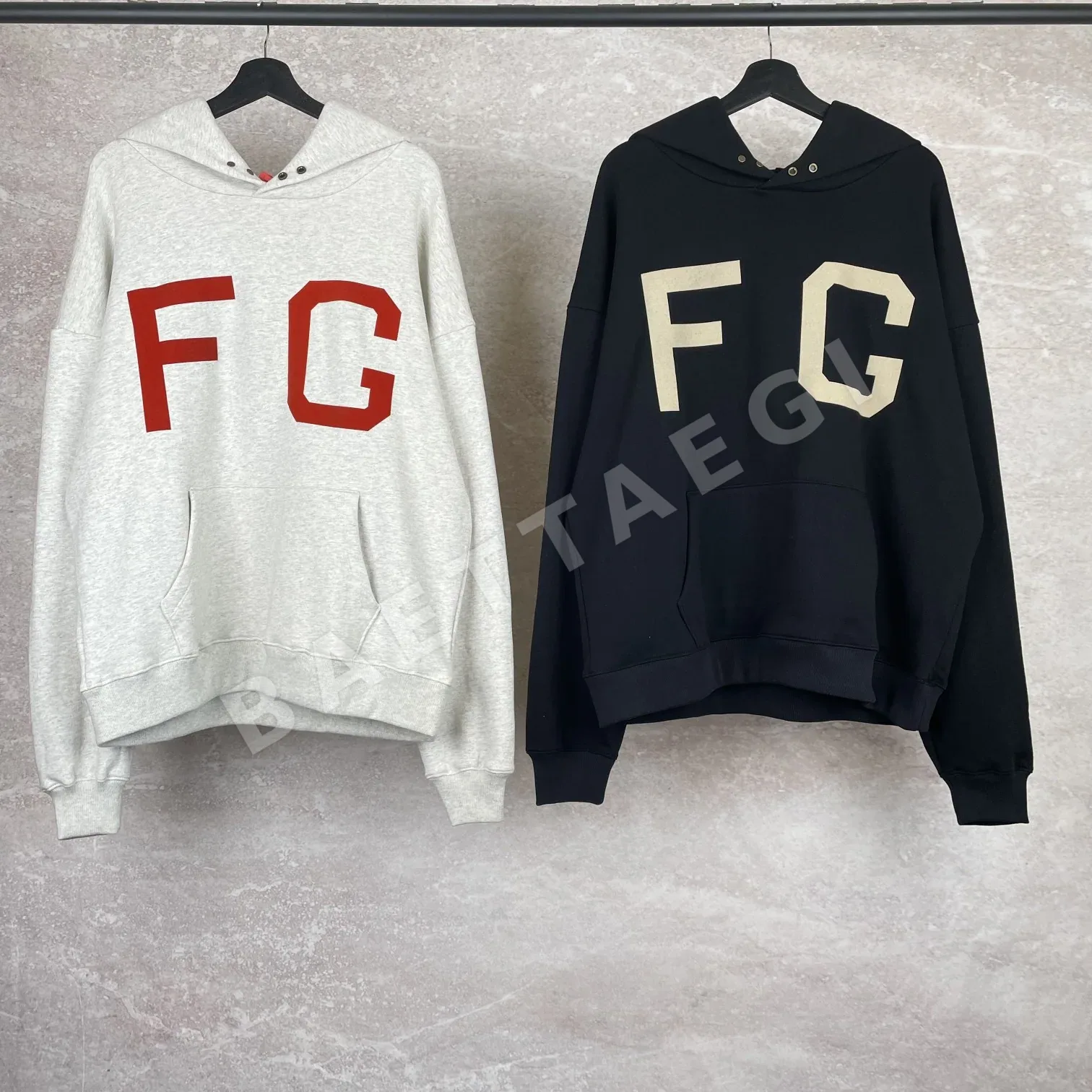 피어오브갓 FG 플로키 가공 후드 남성 후드 182234