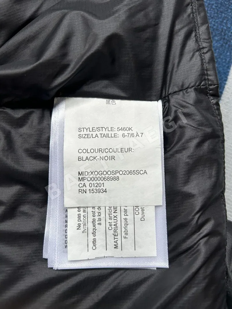 캐나다구스 [TOP] 블랙 205733 Canada Goose Kids E5460 상세 이미지 6