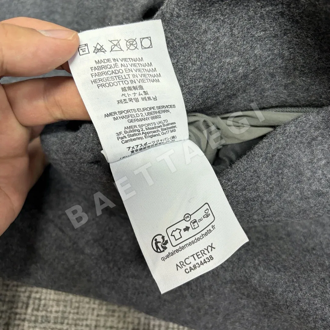 아크테릭스 [XF] 후디 그레이 205988 Arc'teryx Sawyer Wool Hoodie Void Heather 상세 이미지 12