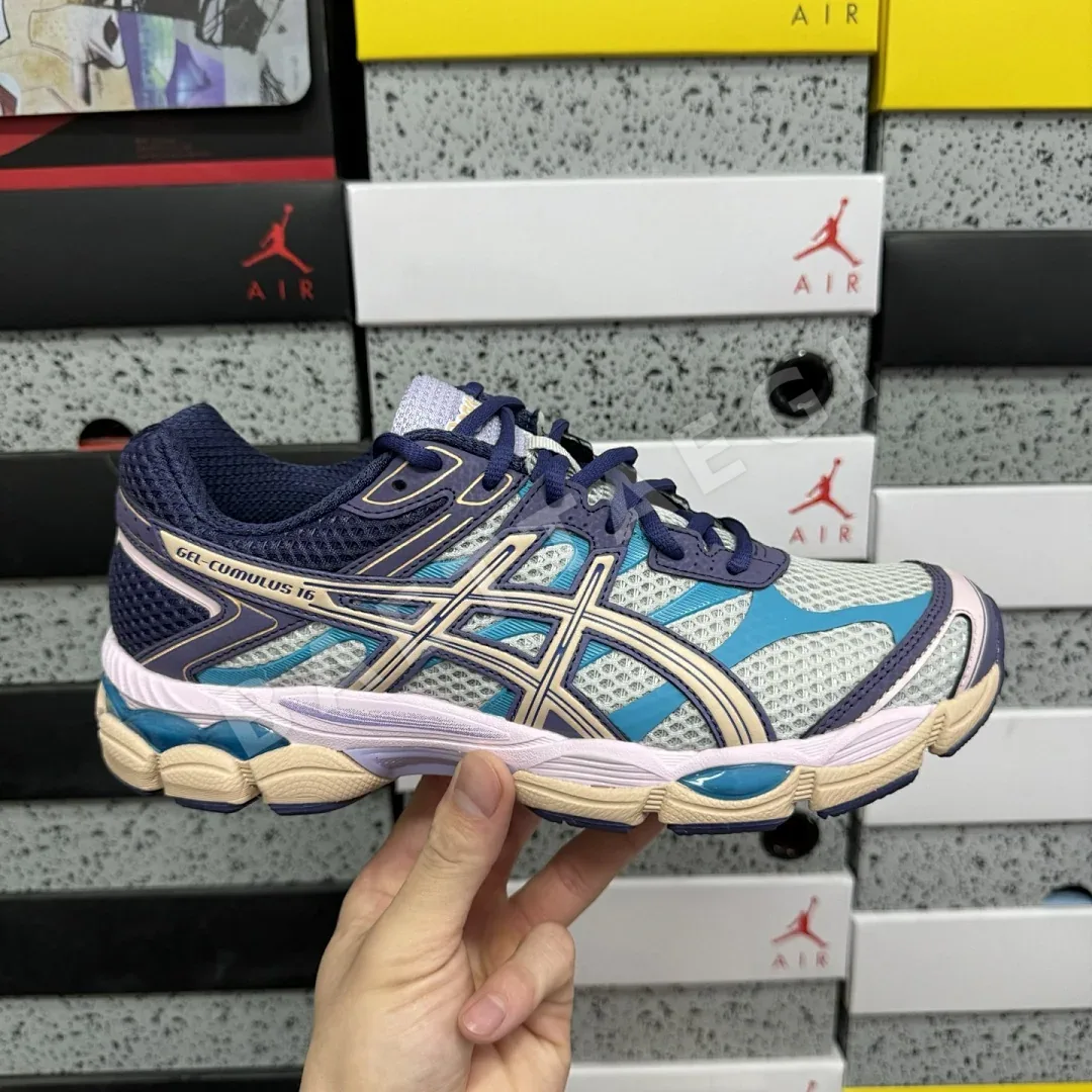 아식스 [TOP] 젤 큐뮬러스 16 1203A763-020 200297 Asics Gel-Cumulus 16 Purple Cloud Grey 상세 이미지 3