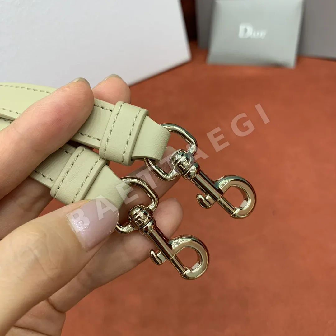 디올 살구 골드 올레더 스몰 토트백 상세 이미지 9