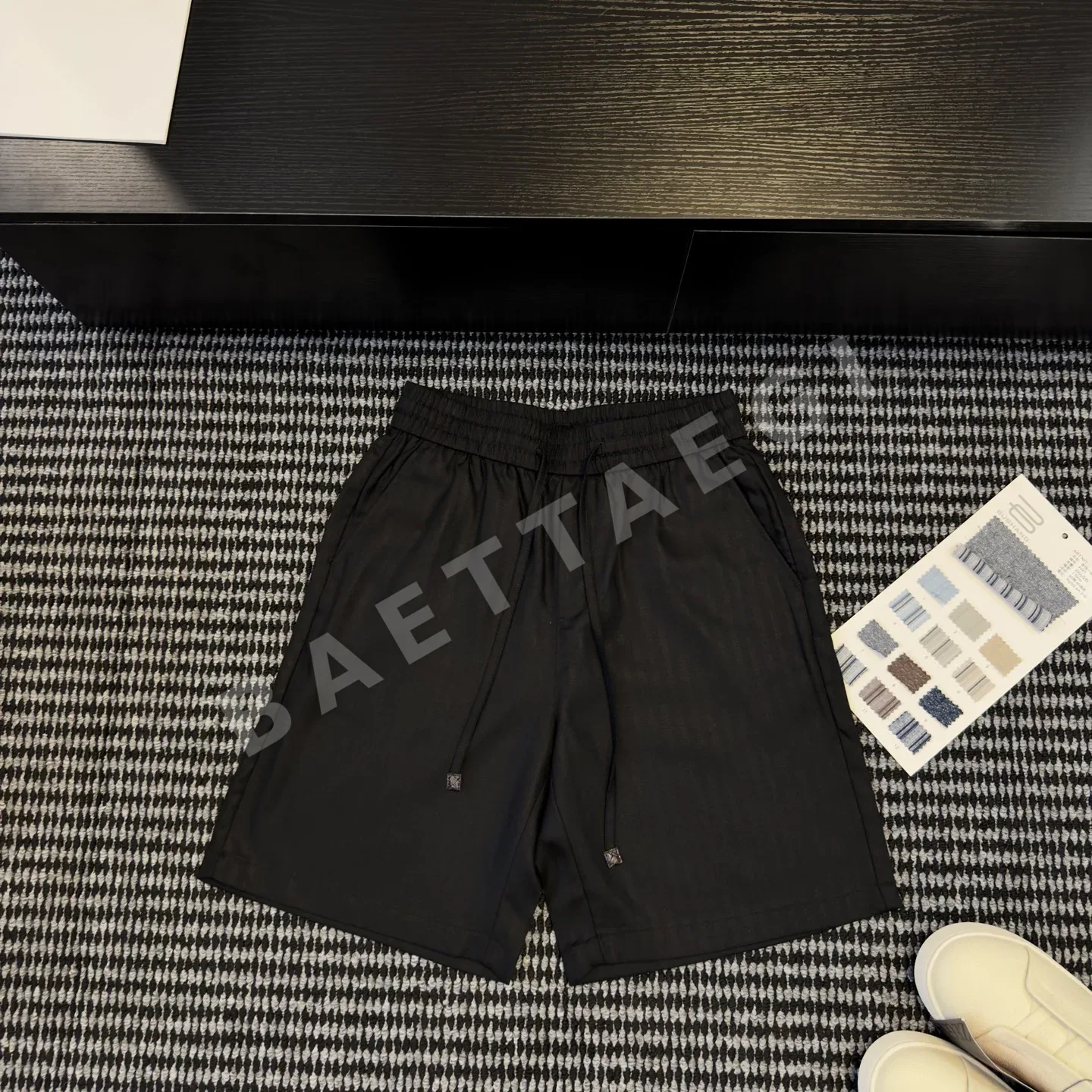 보테가베네타 린넨 혼방 남성 반바지 상세 이미지 8