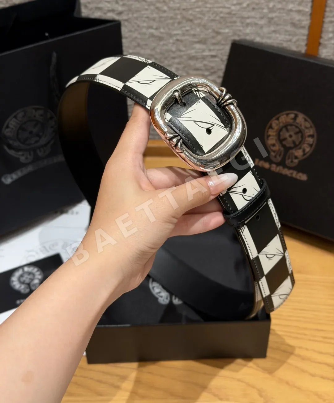 크롬하츠 건슬링거 38mm 벨트 상세 이미지 4