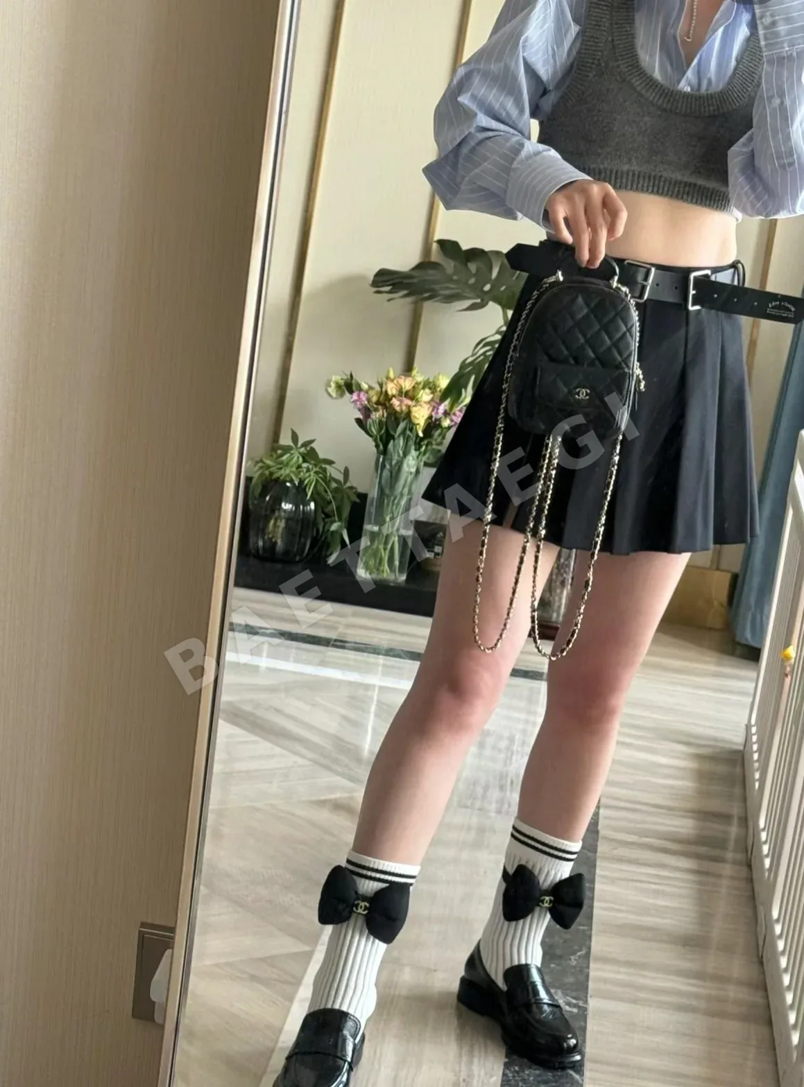 샤넬 24C 미니 백팩 상세 이미지 9