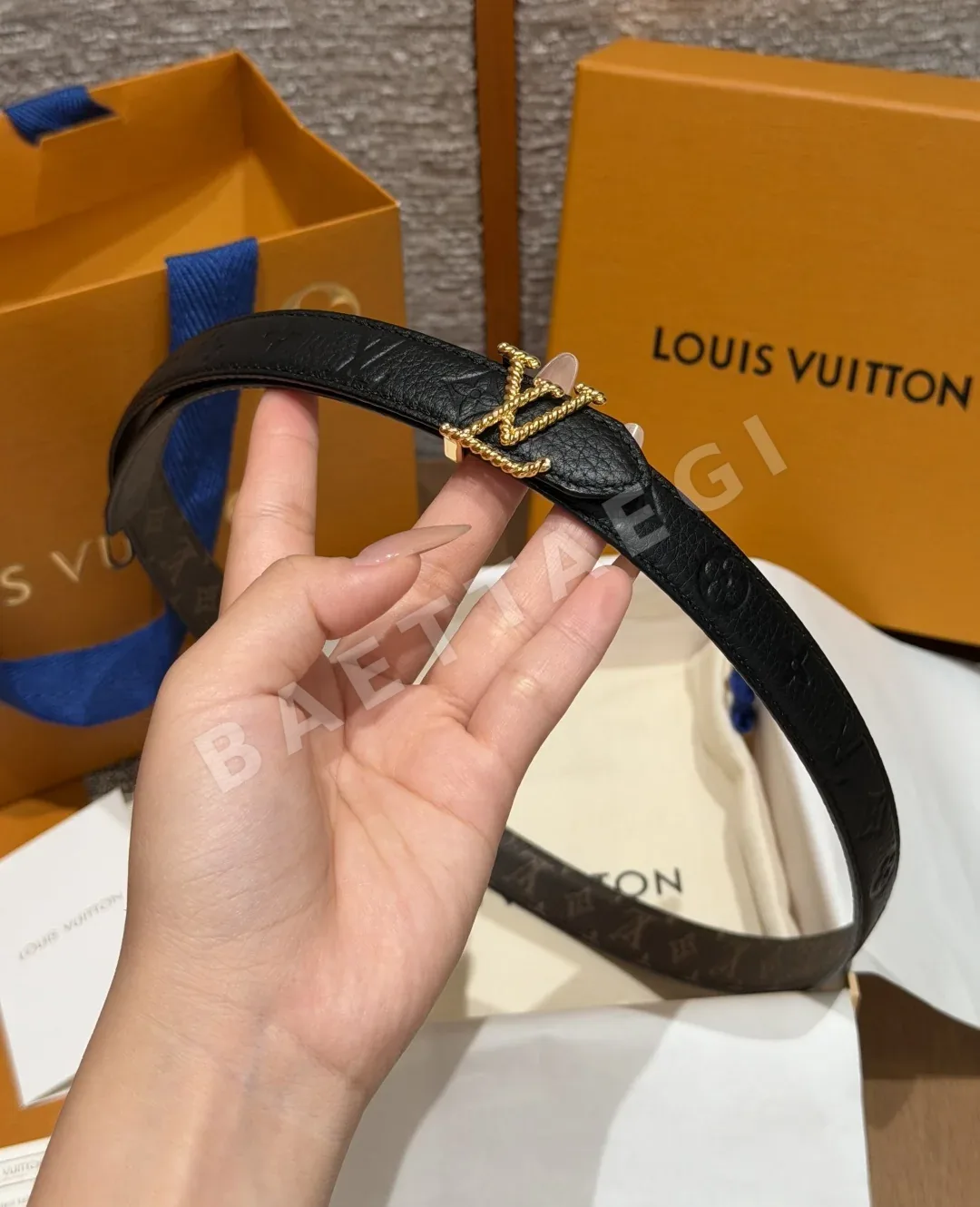 루이비통 코르델리아 20mm 리버시블 벨트 상세 이미지 3