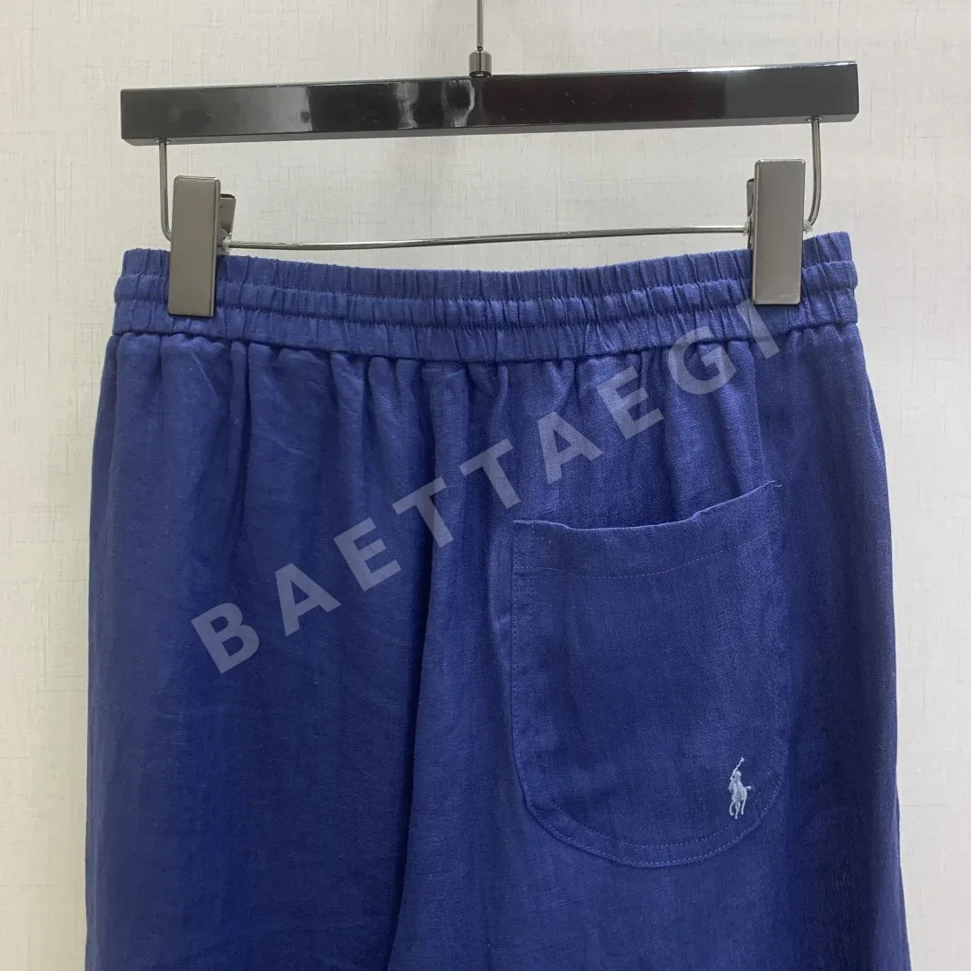 폴로 린넨 통기성 여성 바지 상세 이미지 6