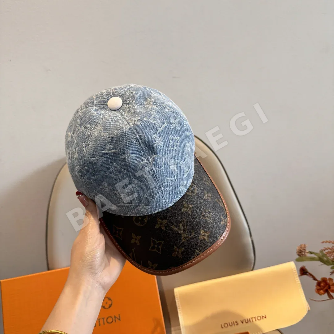 루이비통 모노그램 패치워크 베이스볼 캡 상세 이미지 4