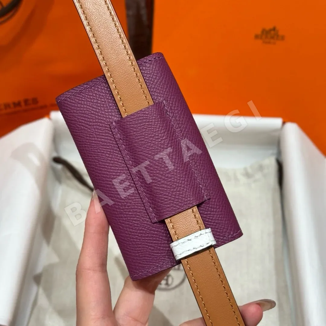 에르메스 켈리 버클 앱송 카프스킨 벨트 상세 이미지 8