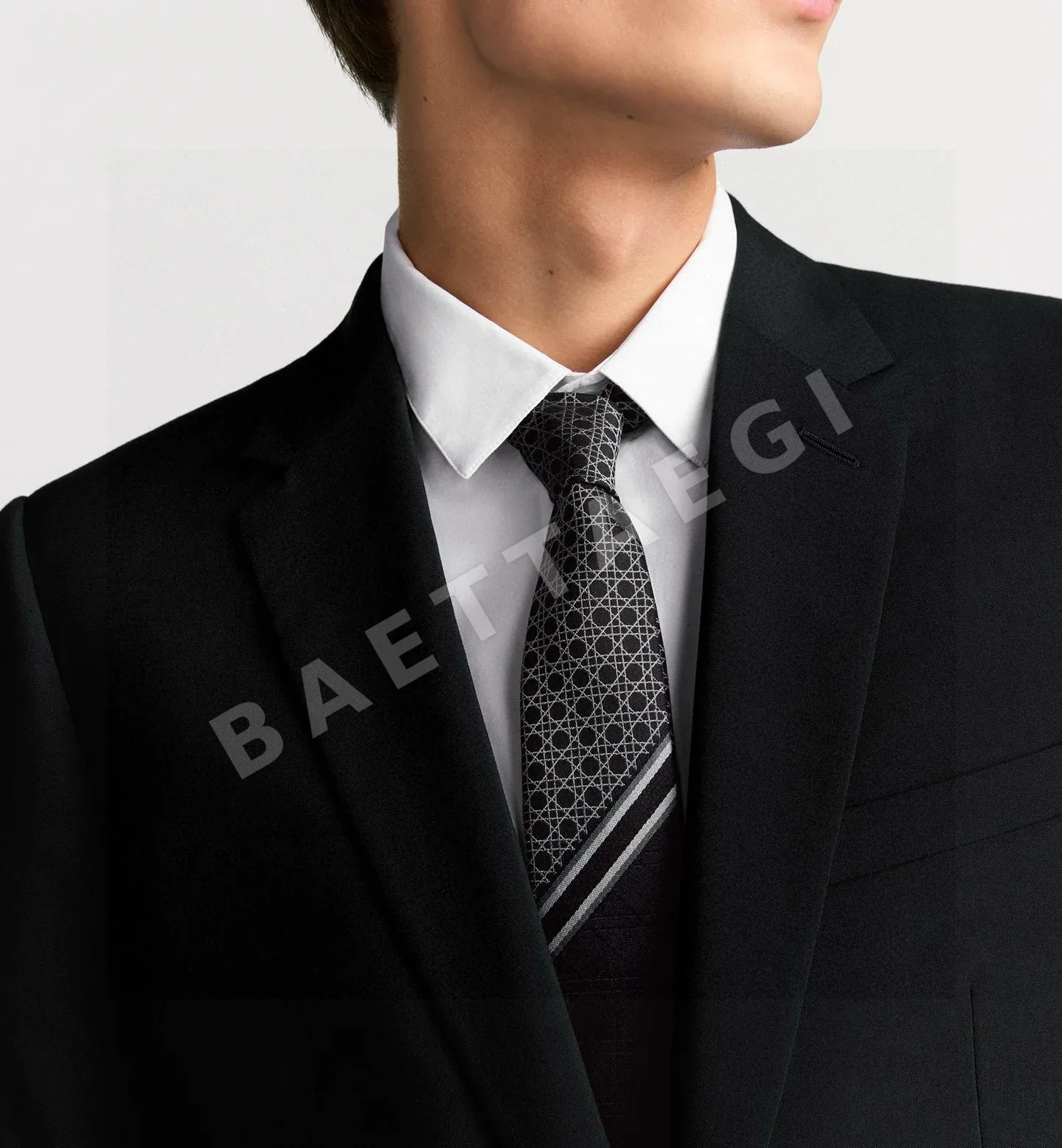 디올 D 카나주 패턴 넥타이 상세 이미지 2