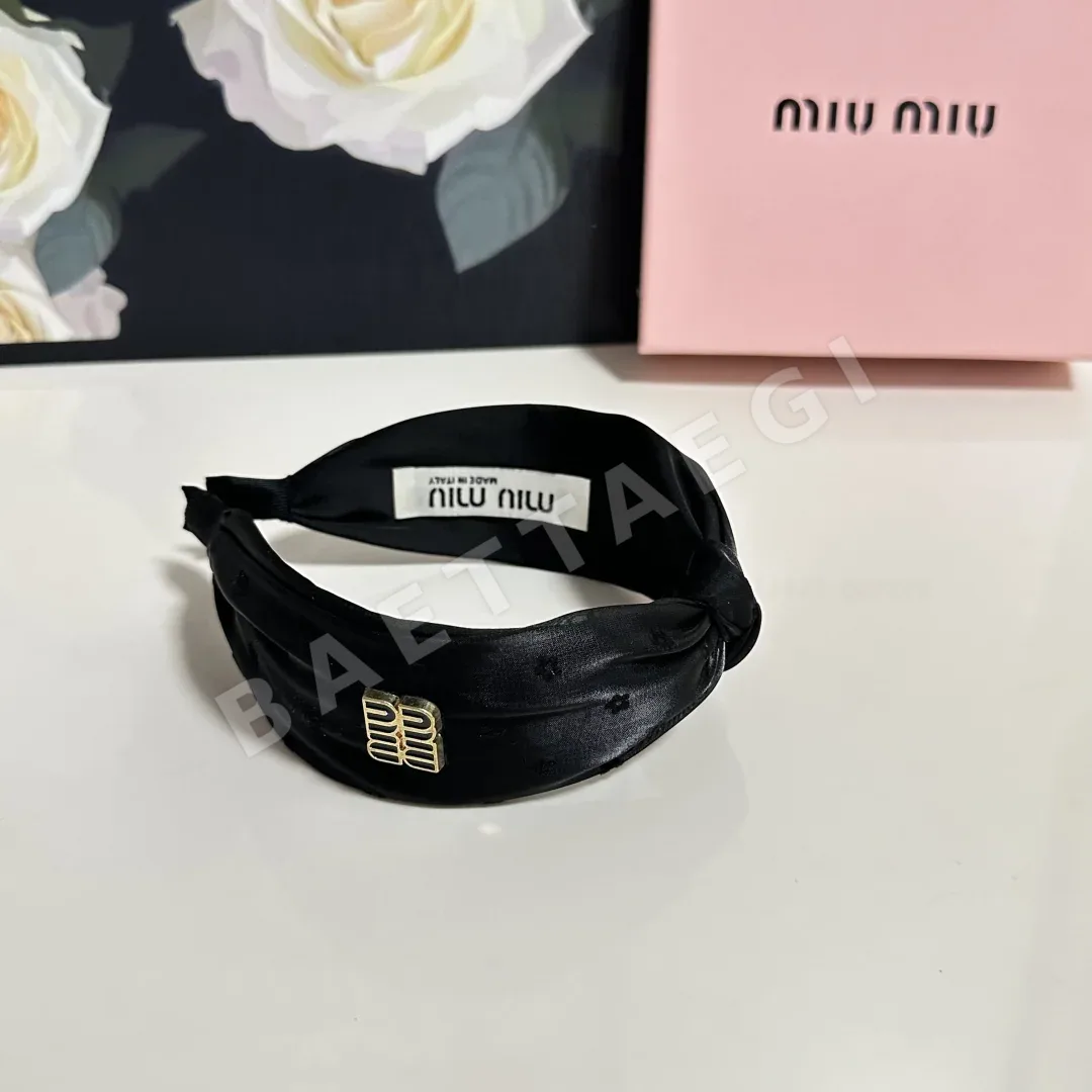 미우미우 헤드밴드 헤어악세 183911