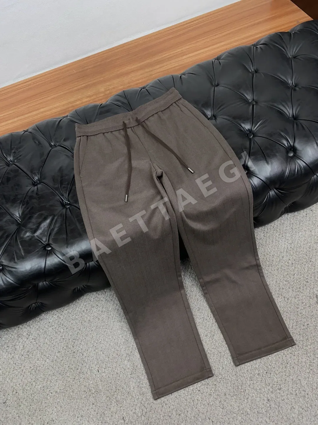 로로피아나 린넨 남성 바지 상세 이미지 6