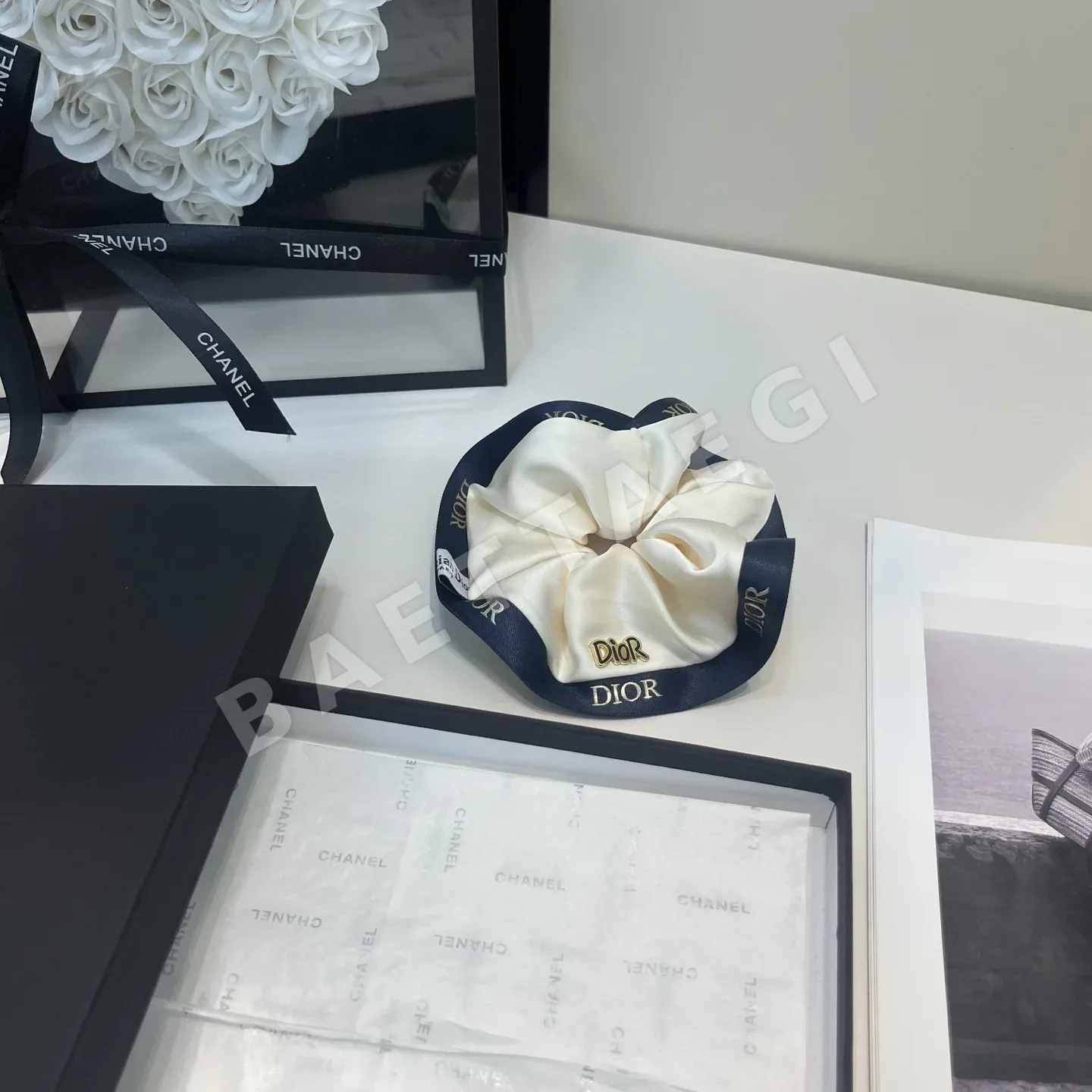 디올 CD 헤어 고무 상세 이미지 7