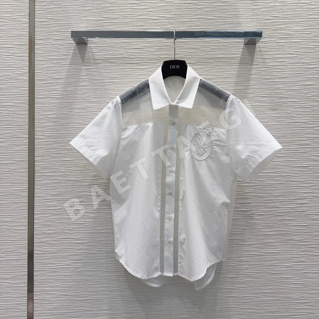 디올 입체 재단 여성 셔츠 92678