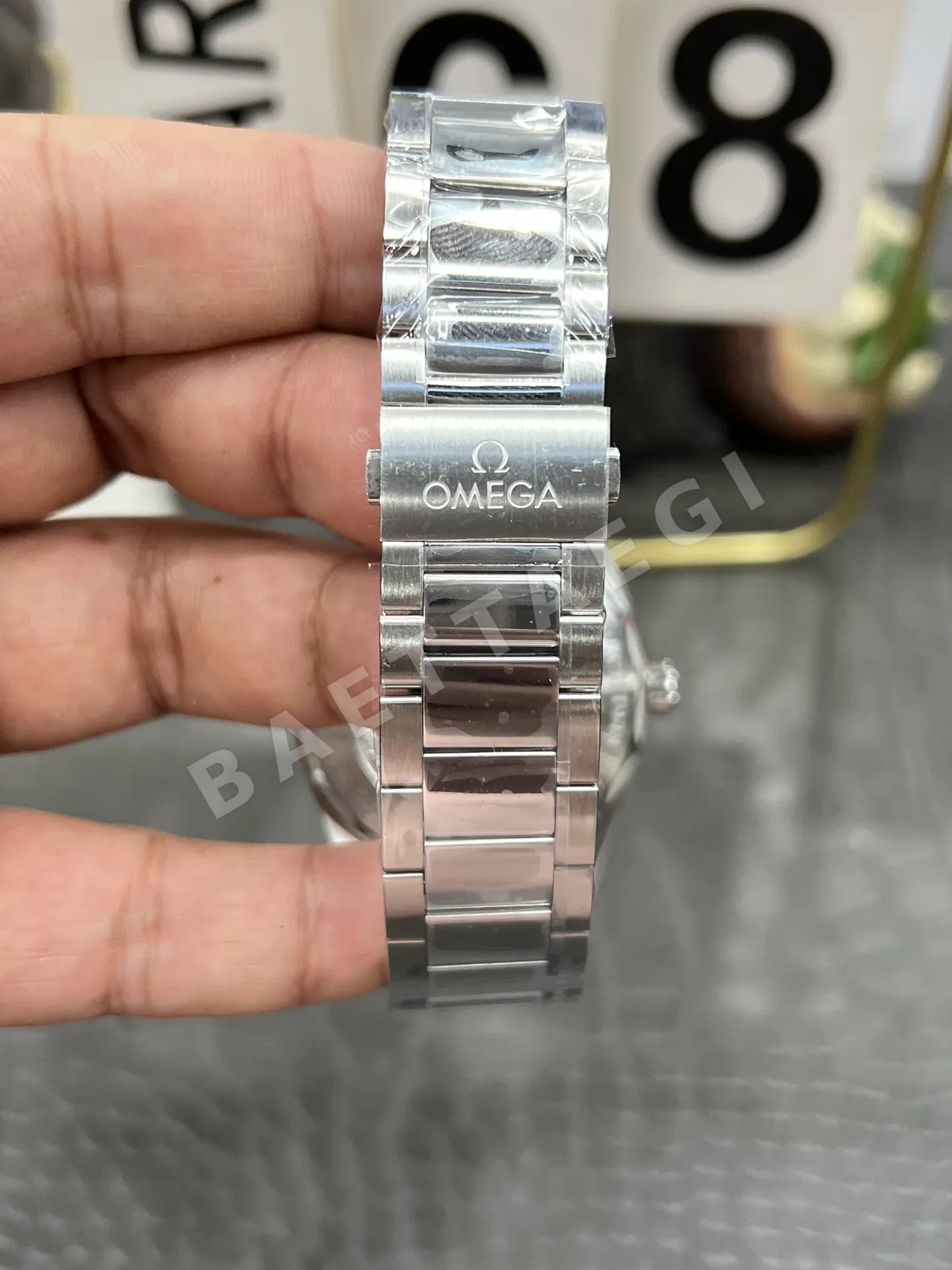 오메가 씨마스터 아쿠아테라 블루 아이스블루 남성 자동 기계식 VS공장 시계 레플리카 44553 Omega 상세 이미지 9