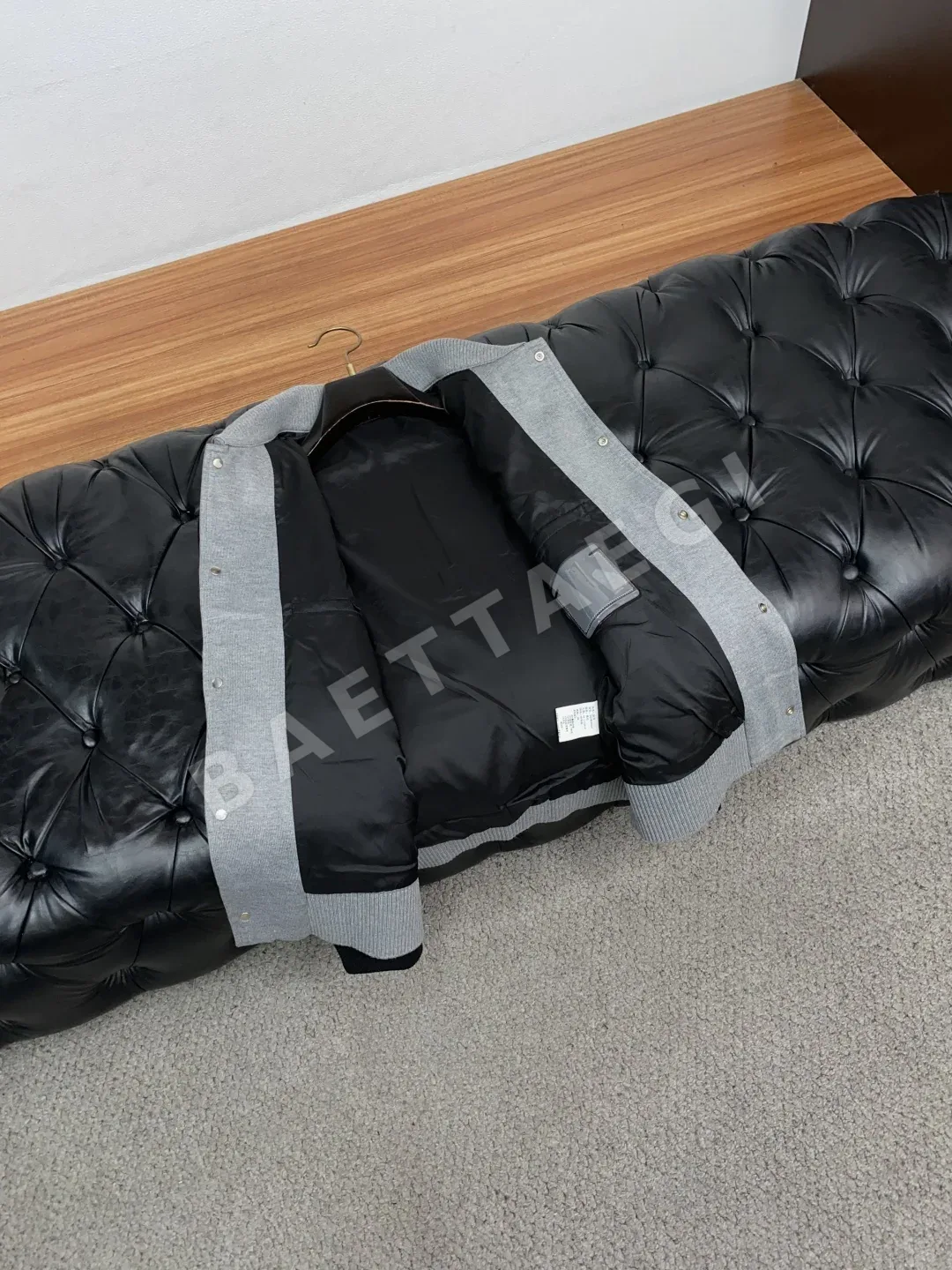 디올 니트 컬러블록 남성 자켓 상세 이미지 7