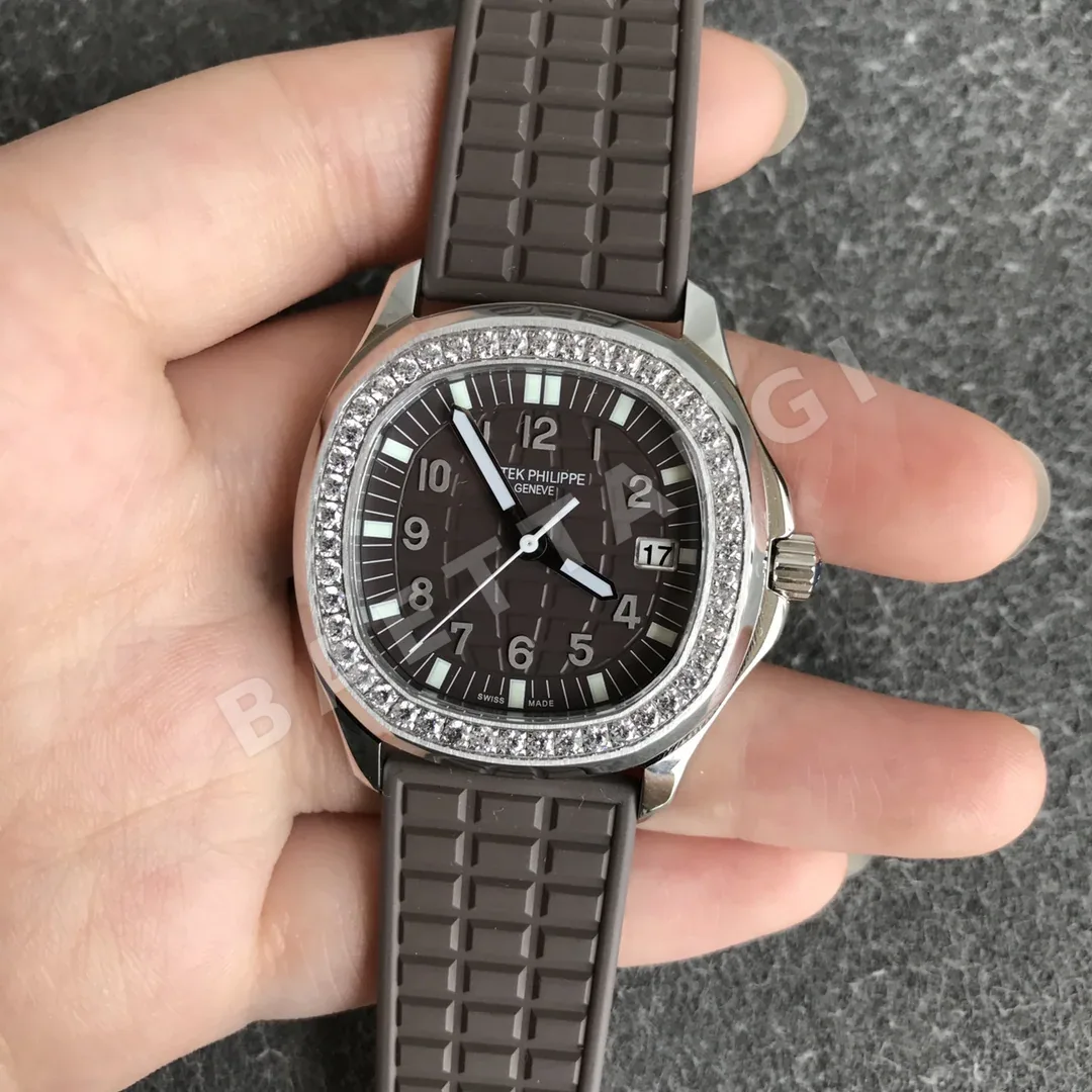 파텍필립 아쿠아넛 5067 A 쿼츠 여성용 PPF 공장 레플리카 44062 Patek Philippe