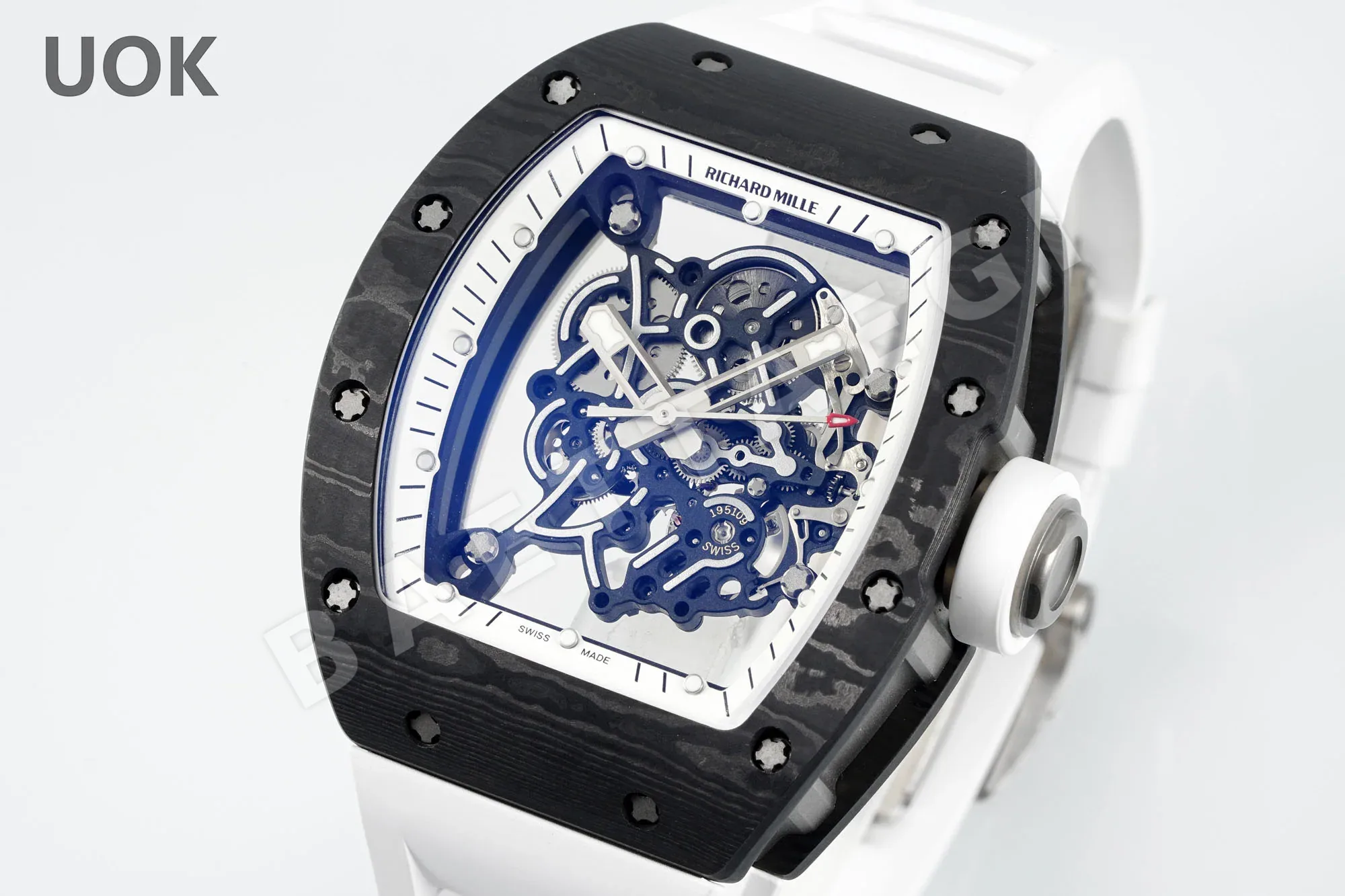 리차드밀 스켈레톤 RMUL 2 무브먼트 남성 시계 레플리카 44908 Richard Mille 상세 이미지 3