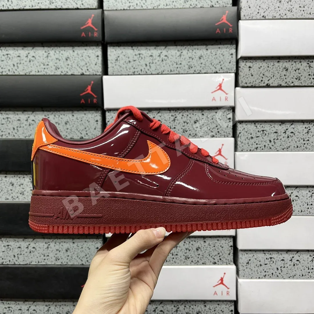 나이키 [GX] 에어 포스 1 로우 IO4489-601 202029 Nike Air Force 1 Low Patent Leather Dark 상세 이미지 6