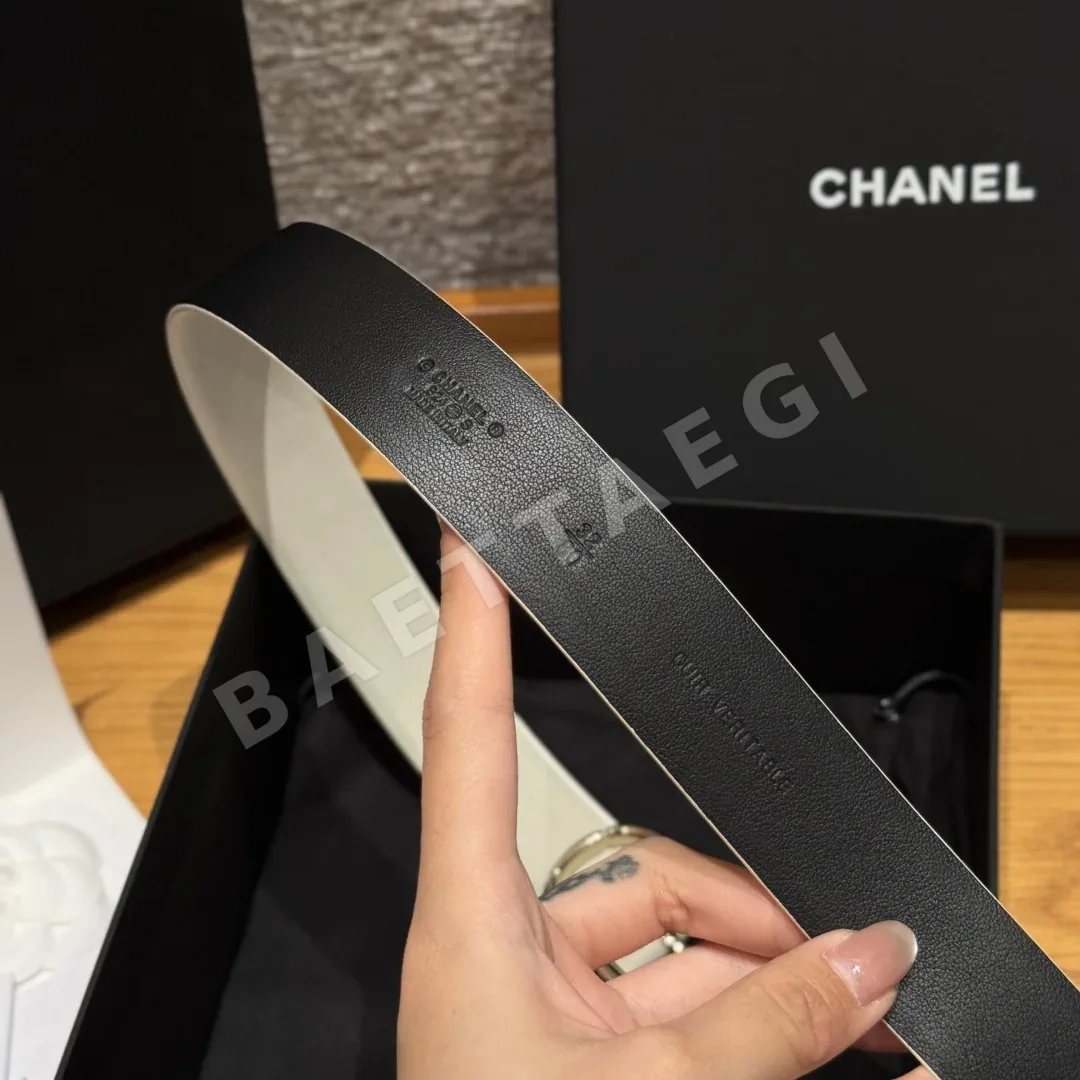 샤넬 양면 카프스킨 벨트 상세 이미지 9