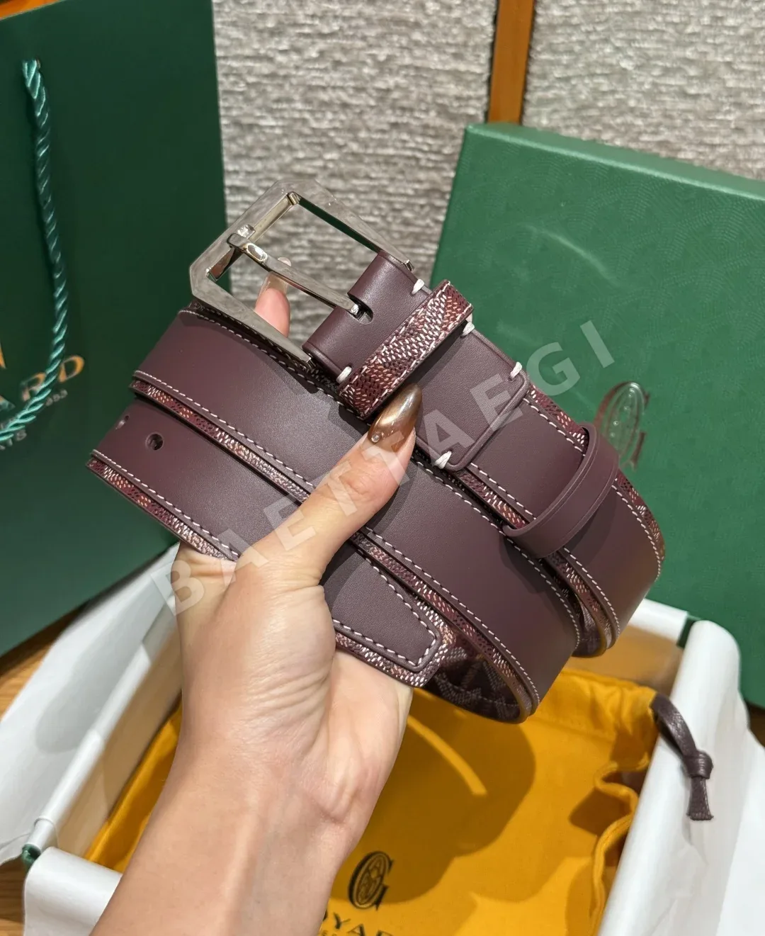 고야드 플로리다 롤러 버클 벨트 상세 이미지 2