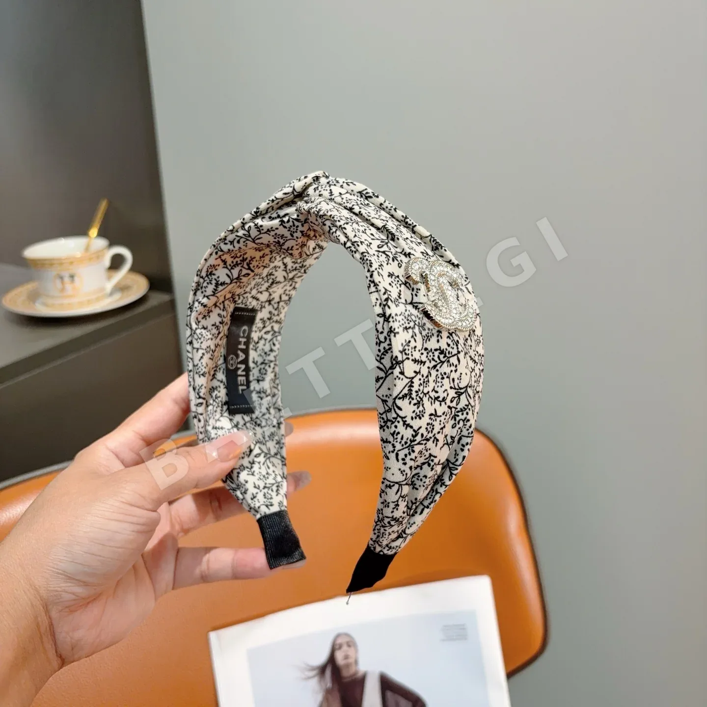 샤넬 미니 헤드밴드 헤어악세 상세 이미지 2
