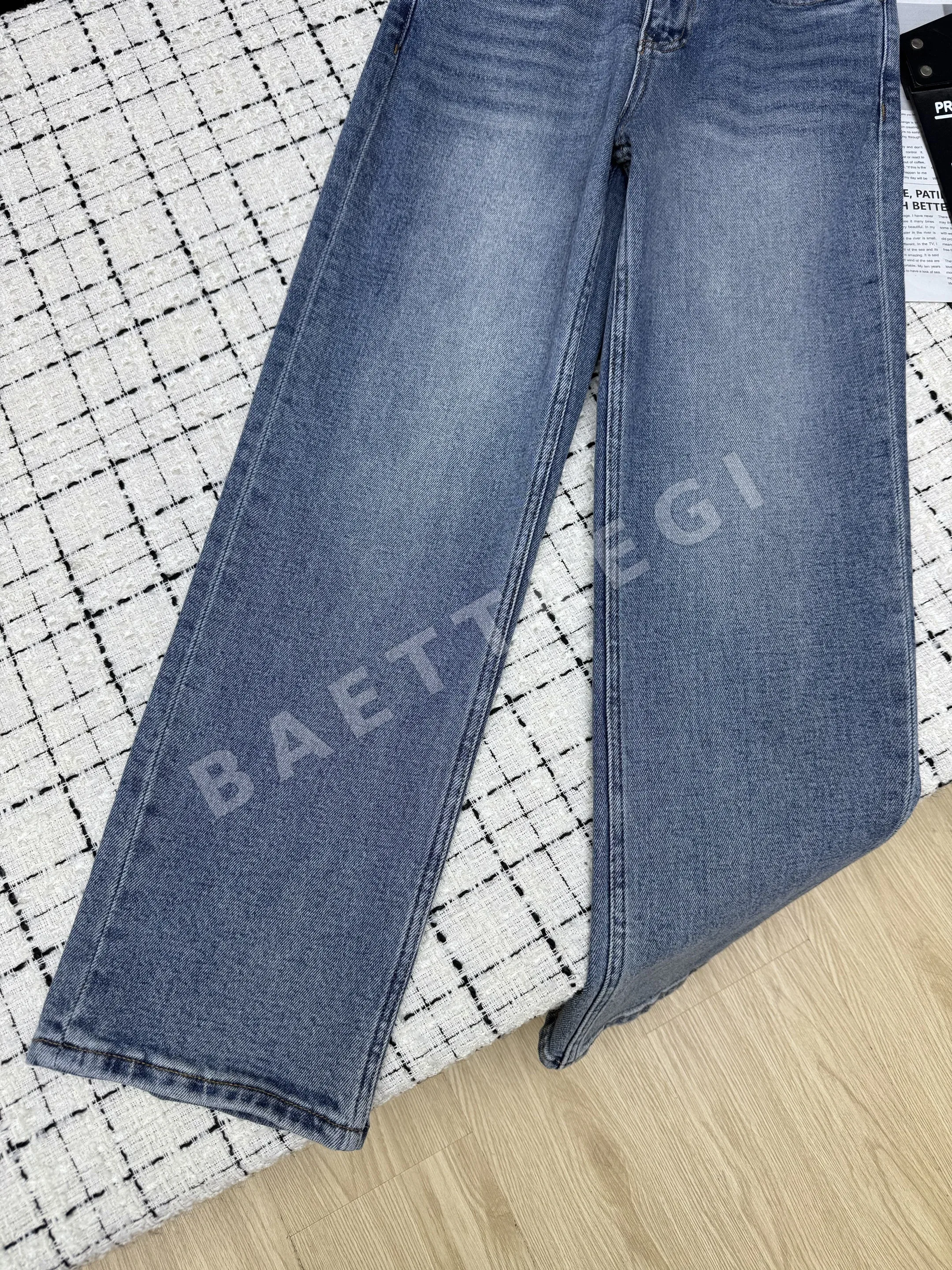 생로랑 크롭드 여성 바지 상세 이미지 11