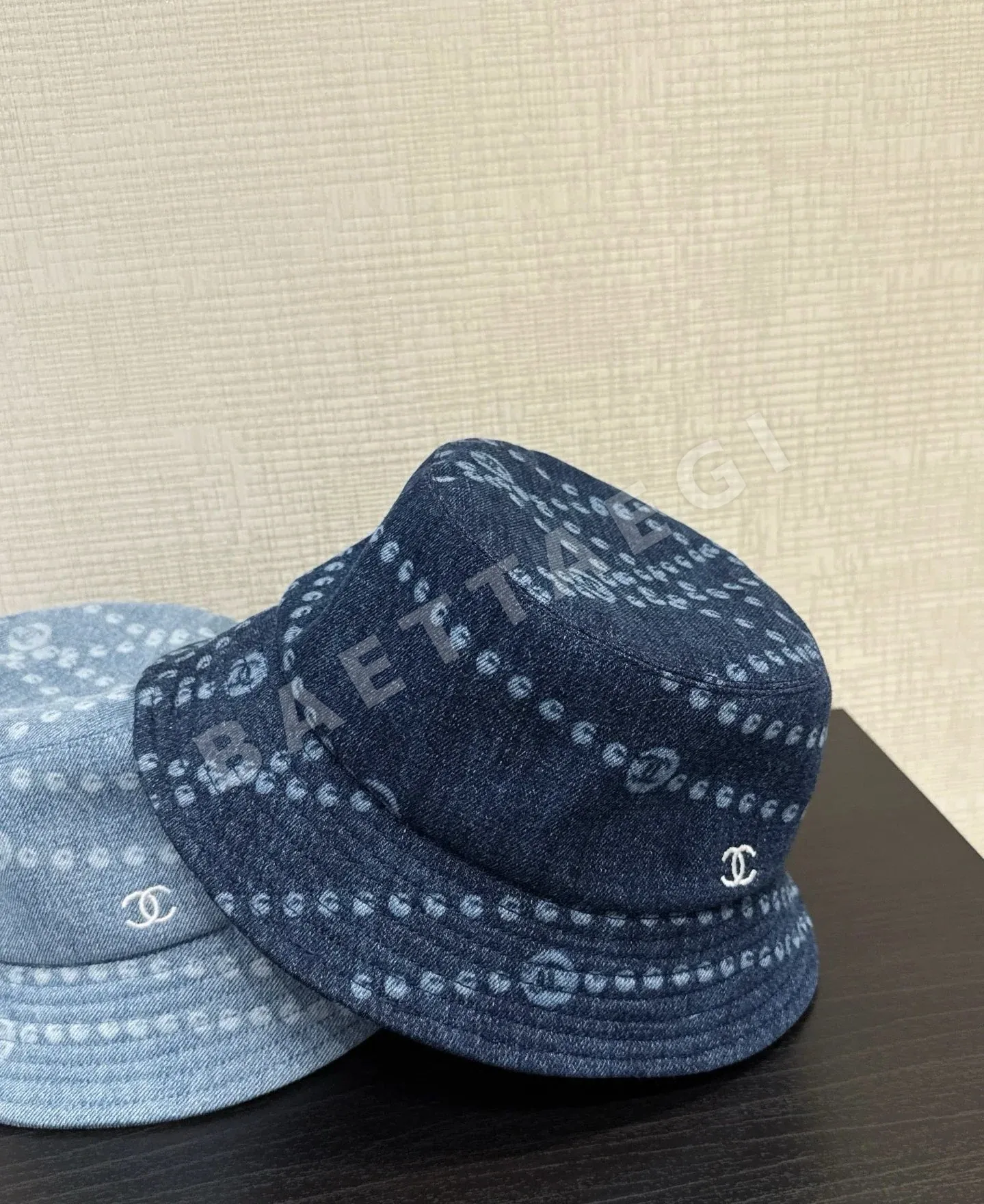 샤넬 25 가을 카우보이 버킷 햇 82405