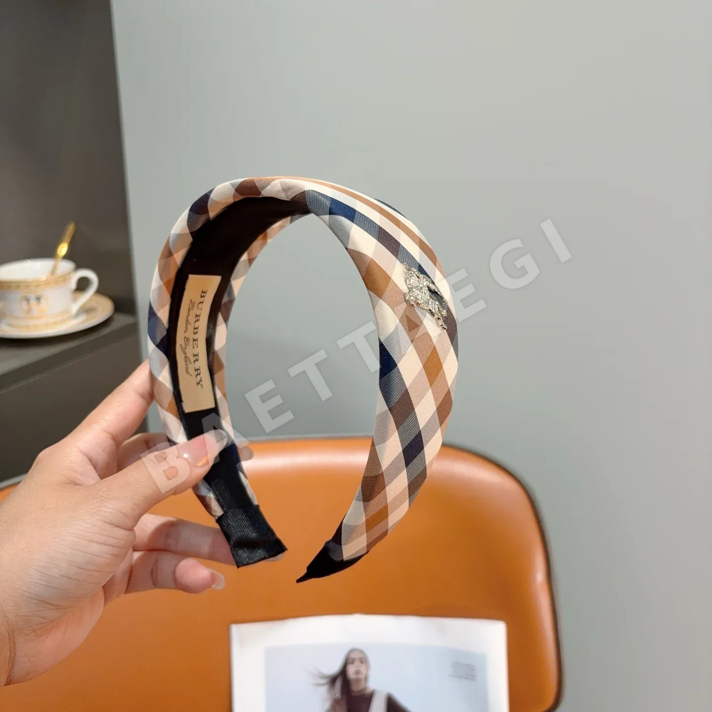 버버리 와이드 헤드밴드 상세 이미지 2