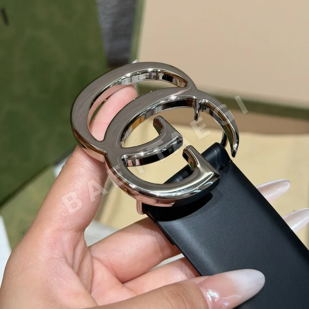 구찌 인터로킹 G 가죽 벨트 40mm 상세 이미지 5
