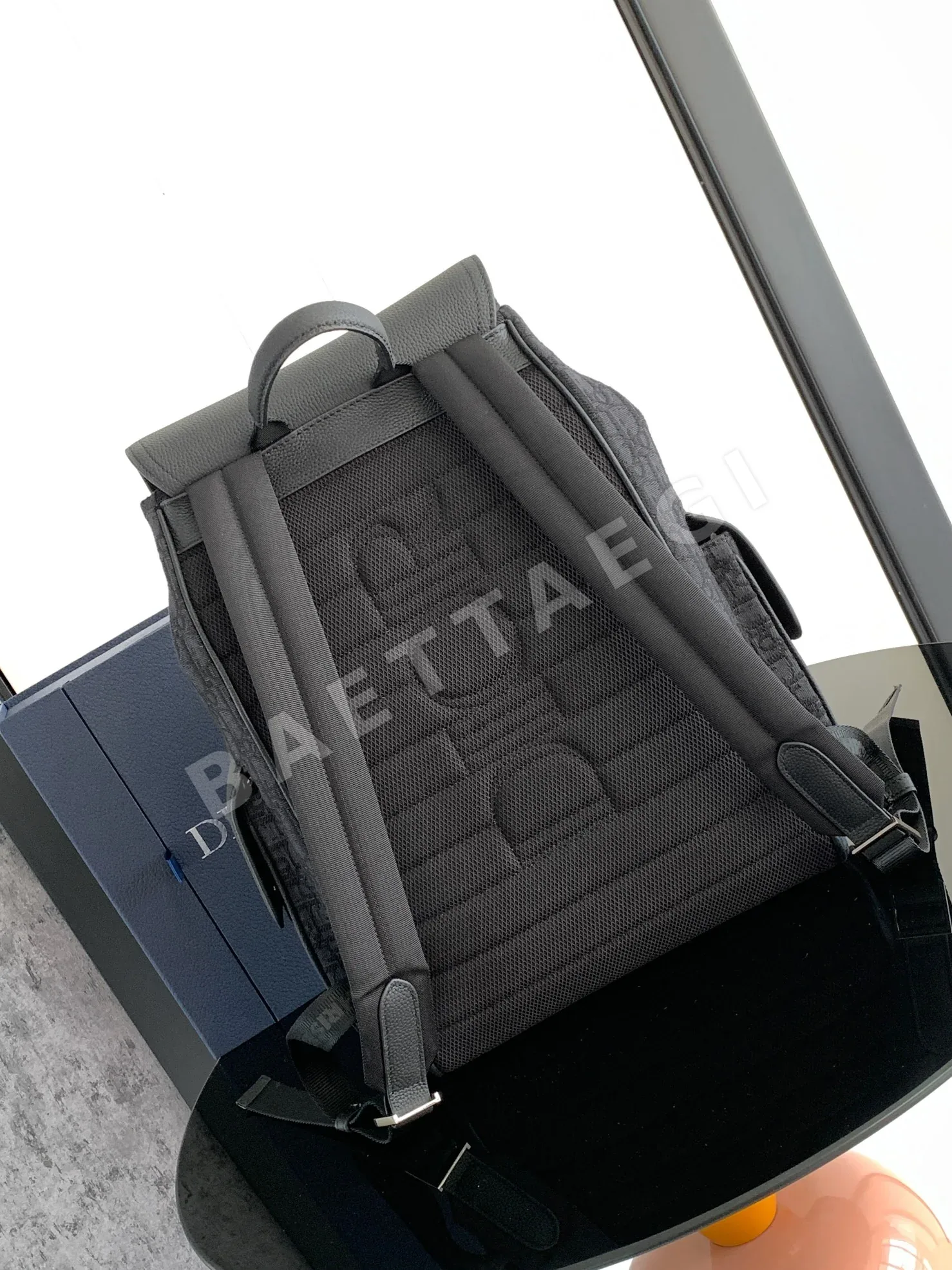 디올 새들 자카드 백팩 상세 이미지 3