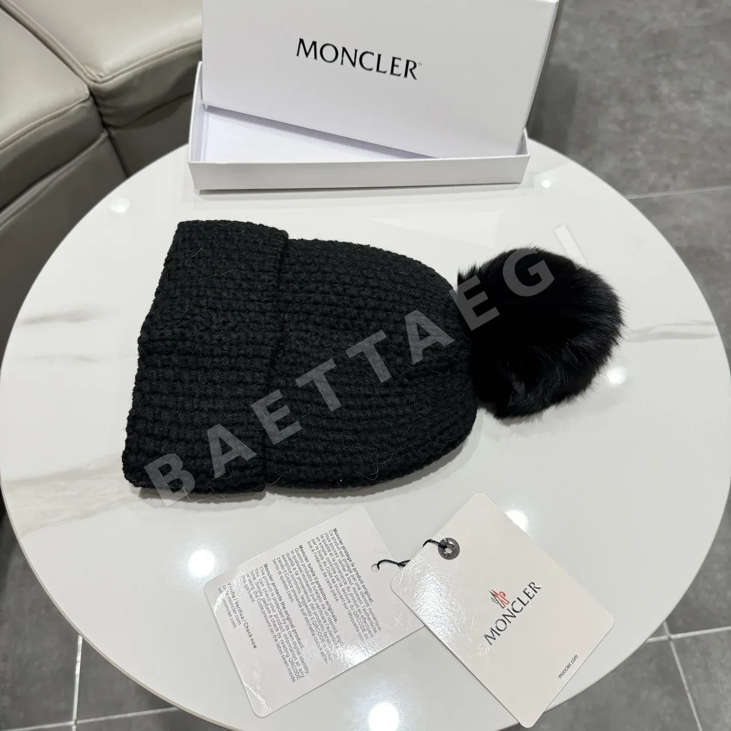 몽클레르 니트 모자 상세 이미지 7