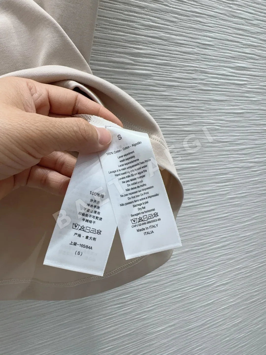 디올 CD로고 여성 반팔 티셔츠 상세 이미지 9