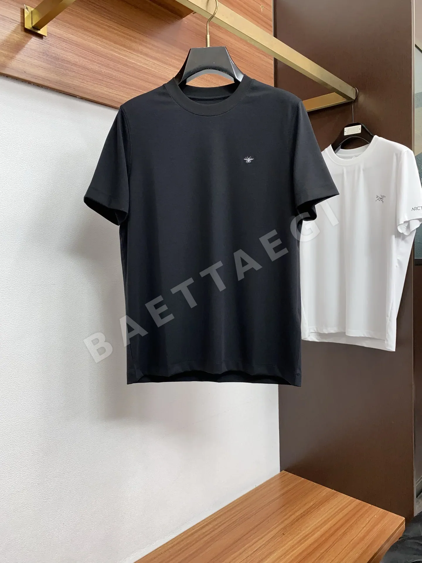 디올 남성 라운드넥 반팔 티셔츠