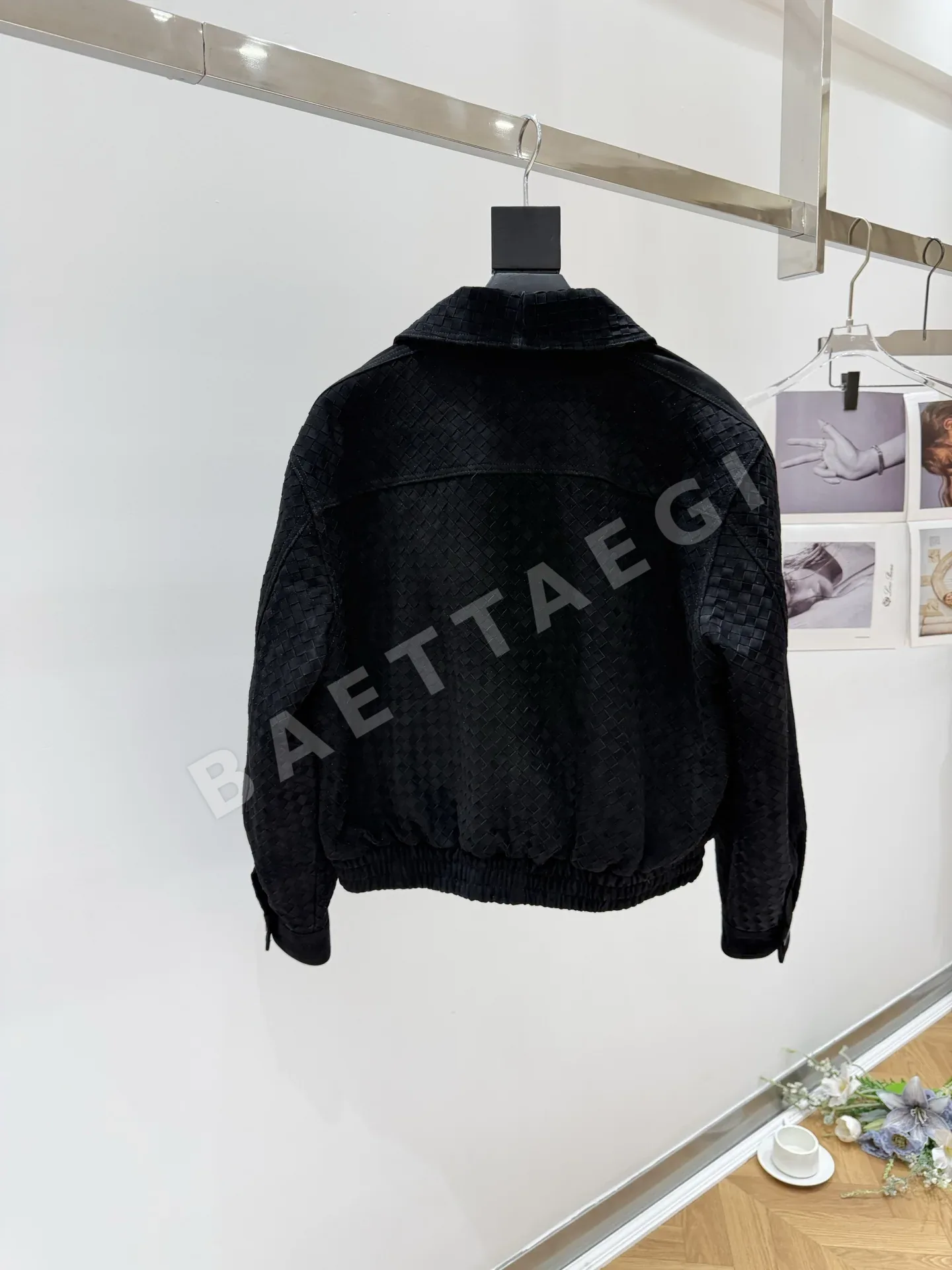 보테가베네타 램스킨 오프숄더 여성 자켓 상세 이미지 8