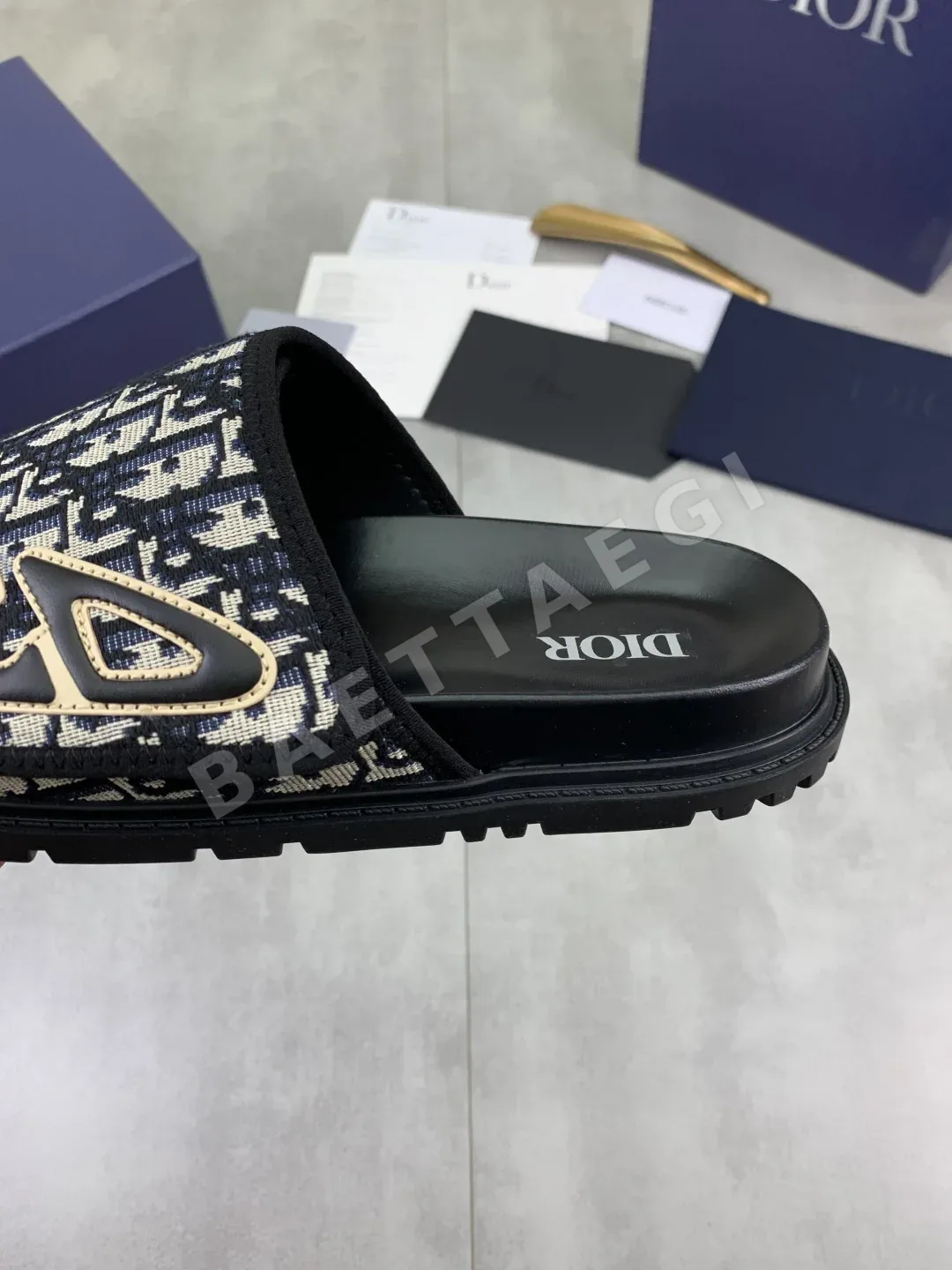디올 오블리크 자카드 아쿠아 샌들 (Dior Aqua Sandal) 상세 이미지 7
