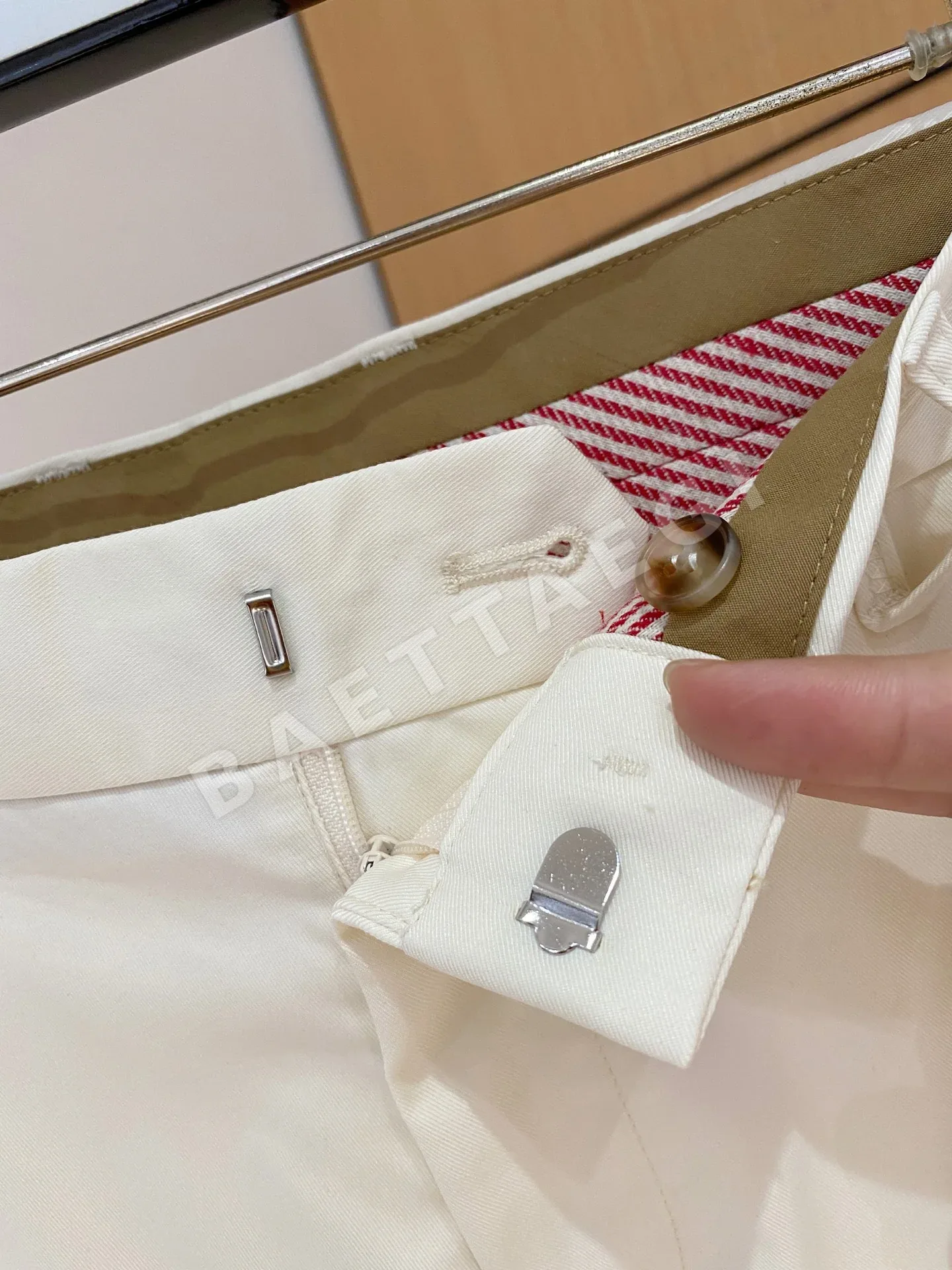 로로피아나 텐셀 코튼 남성 바지 상세 이미지 6