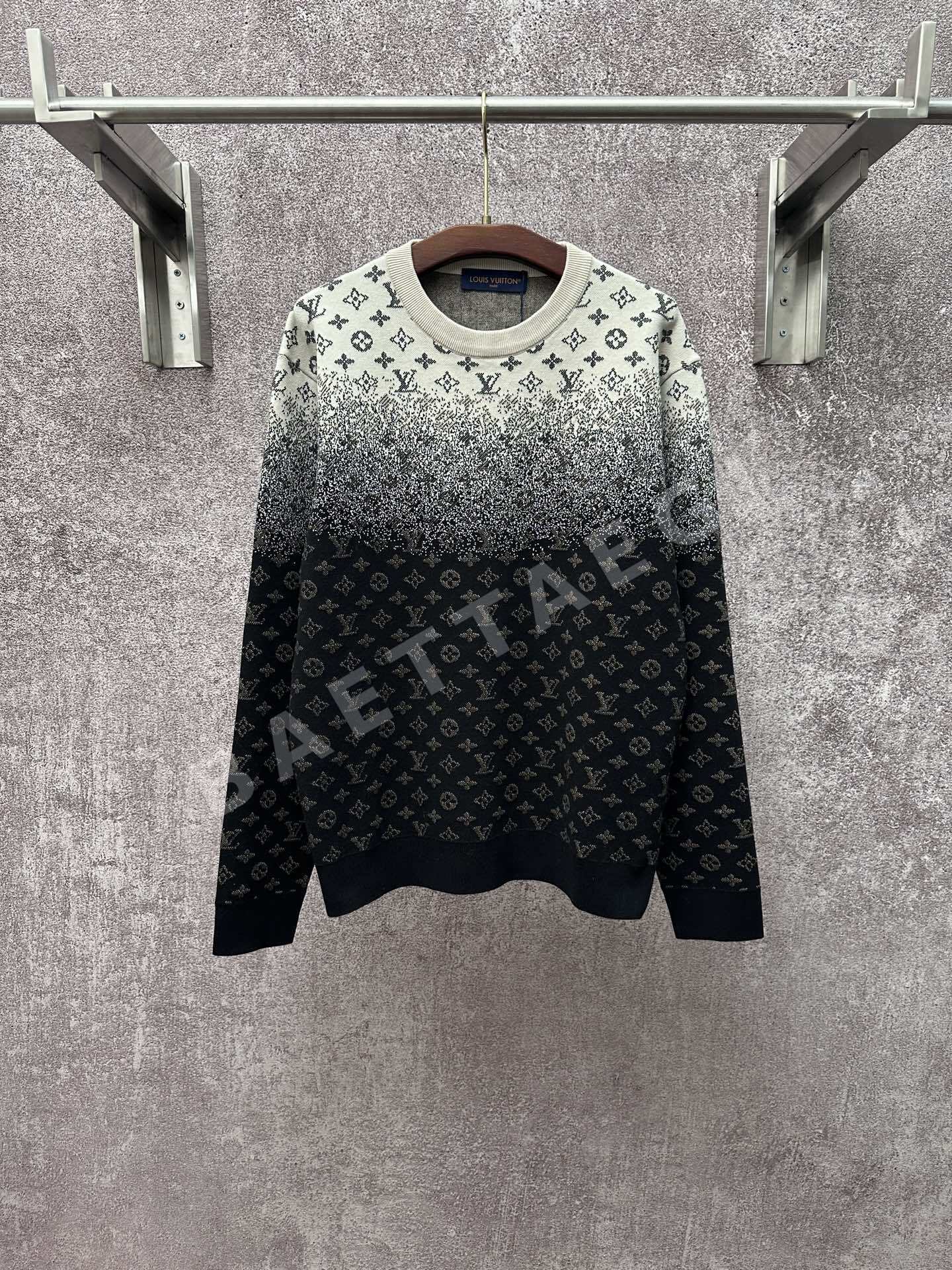 루이비통 로고 모노그램 오버핏 워싱 남성 맨투맨 레플리카 46297 Louis Vuitton