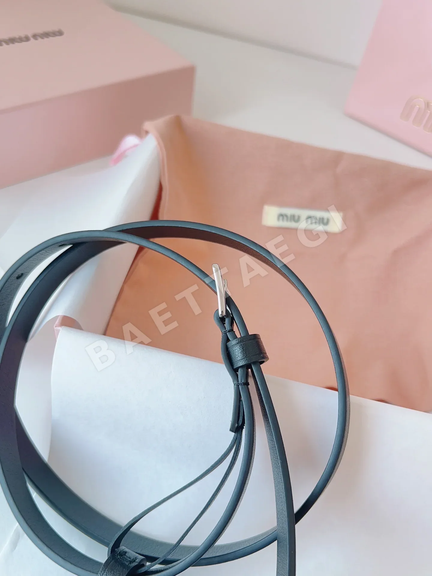 미우미우 벨트 57818 Miu Miu Belt 상세 이미지 5