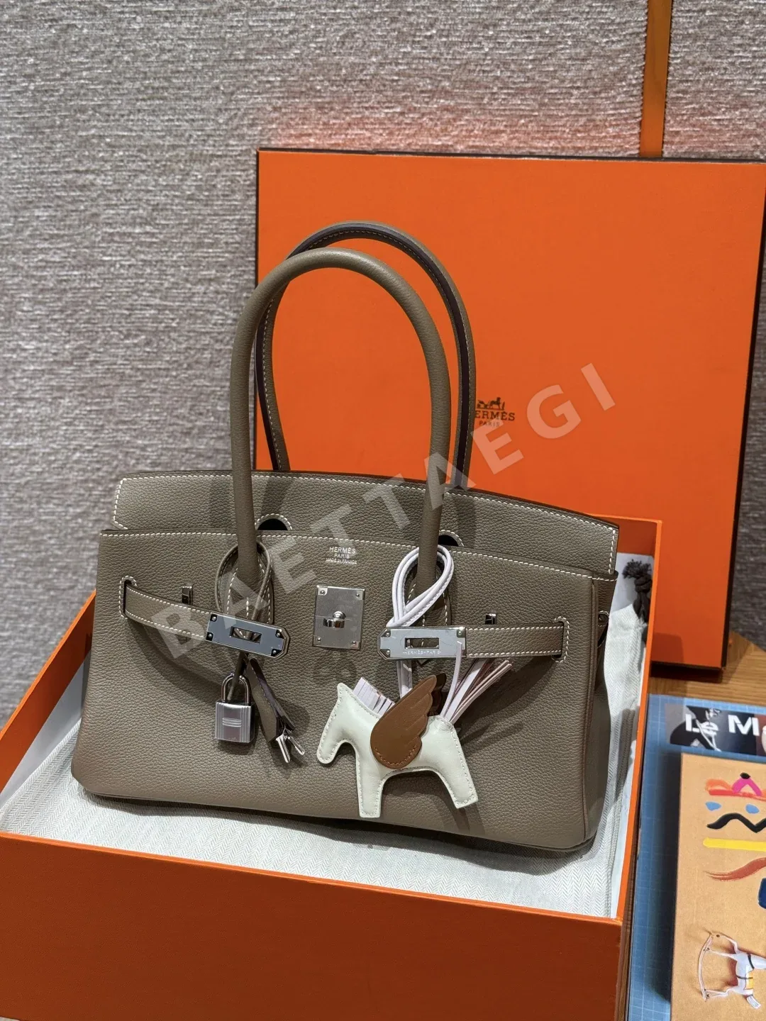 에르메스 버킨 숄더29 상세 이미지 8