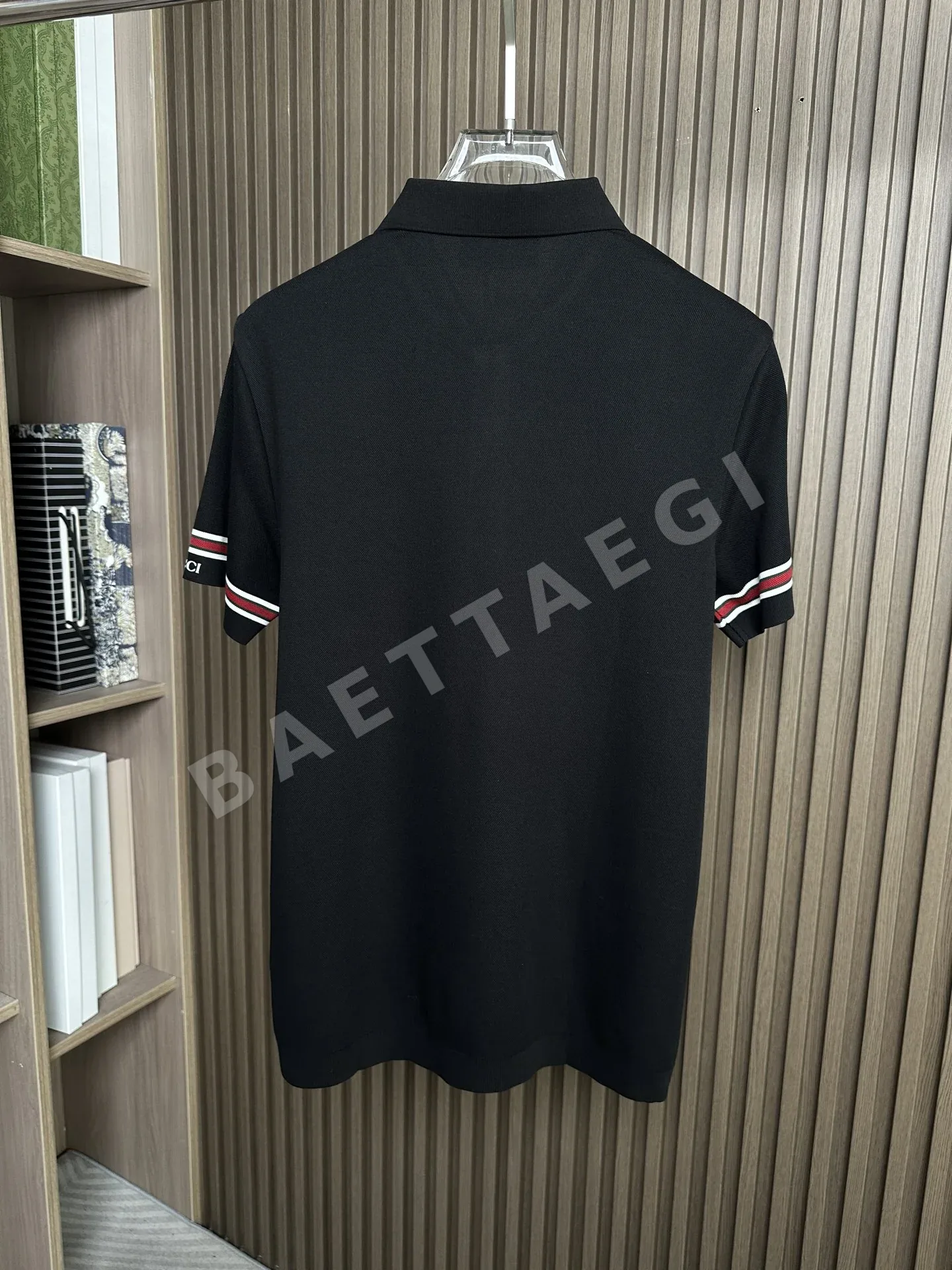 구찌 카라 더블 G 패치 반팔 티셔츠 상세 이미지 2