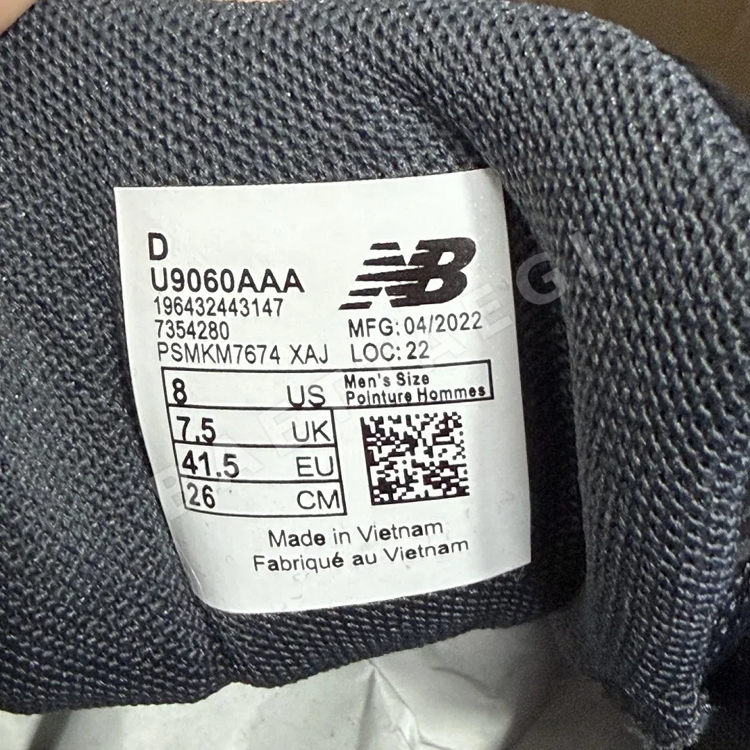 뉴발란스 [C] 9060 화이트 U9060AAA 202088 New Balance 9060 상세 이미지 8