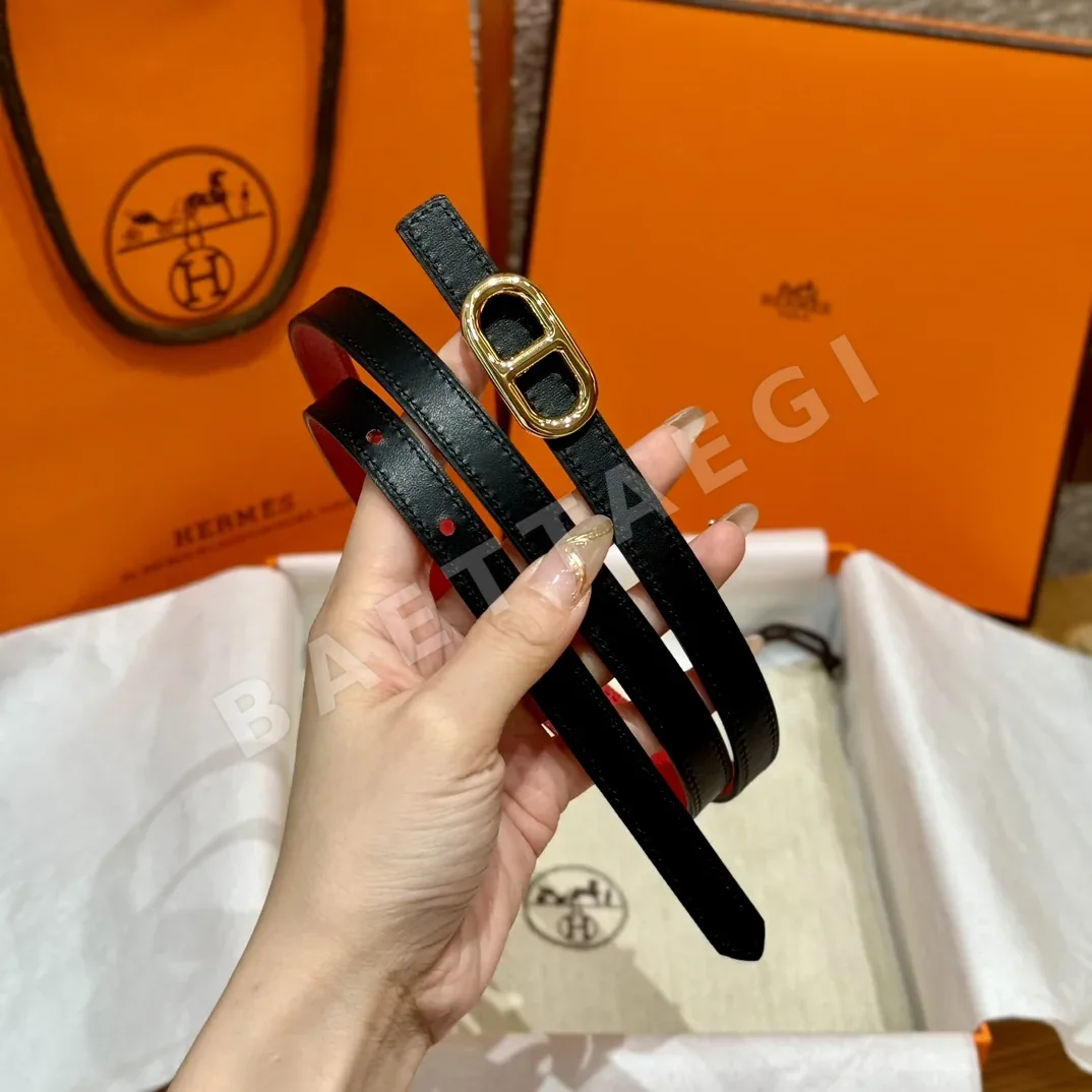 에르메스 셰느당크르 링크 금속 버클 벨트 상세 이미지 5
