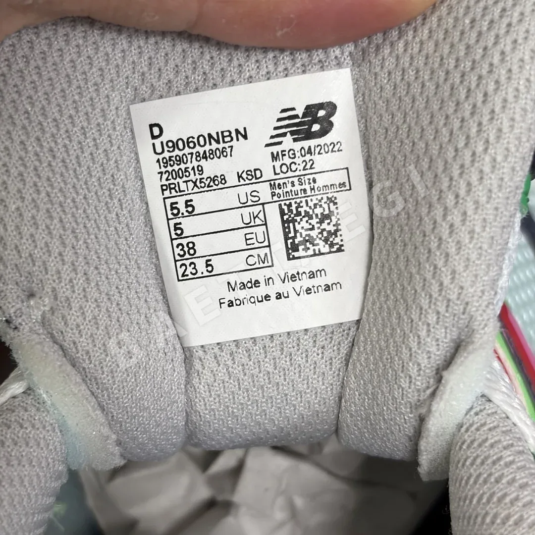 뉴발란스 [C] 9060 화이트 그린 U9060NBN 202087 New Balance 9060 상세 이미지 8