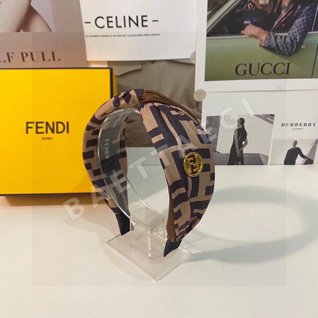 펜디 FF 로고 헤어밴드 상세 이미지 2