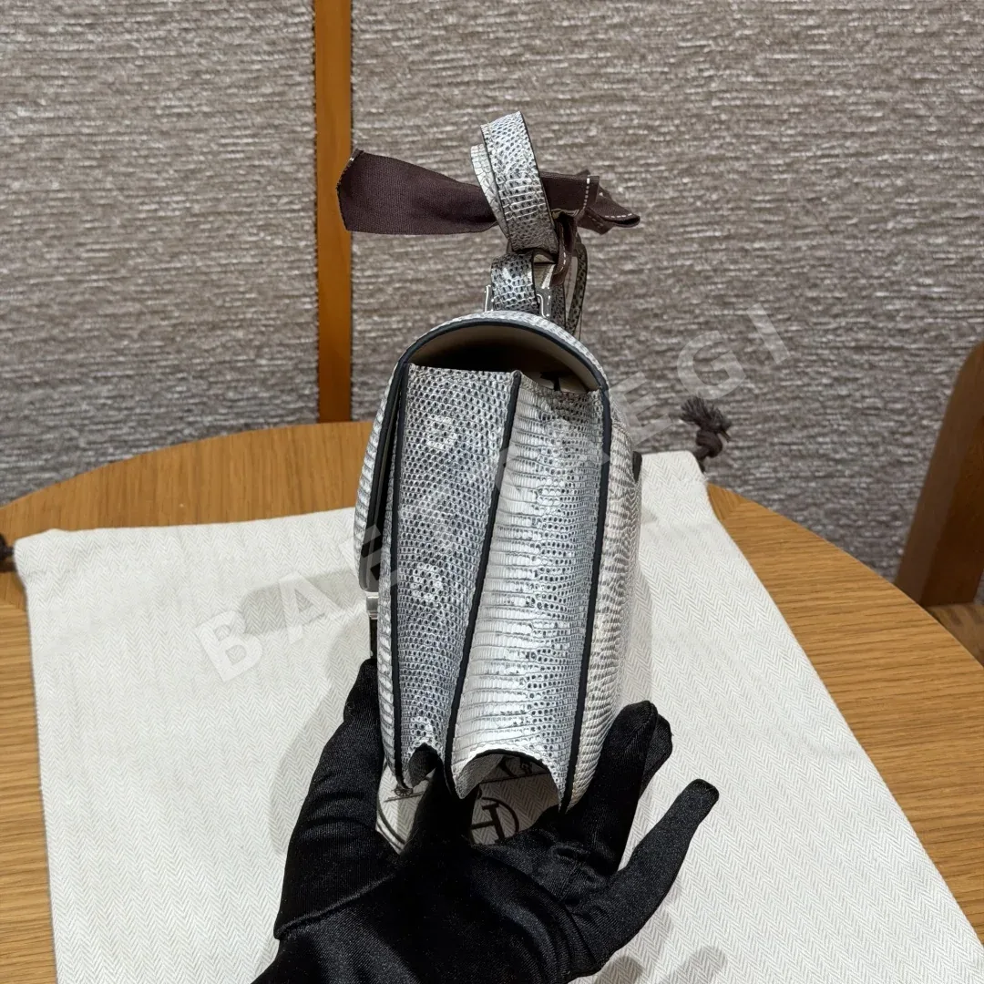 에르메스 콘스탄스 도마뱀 가죽 가방 상세 이미지 3