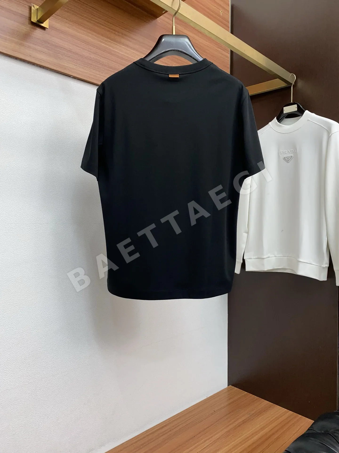 제냐 면 크루넥 남성 반팔 티셔츠 상세 이미지 10