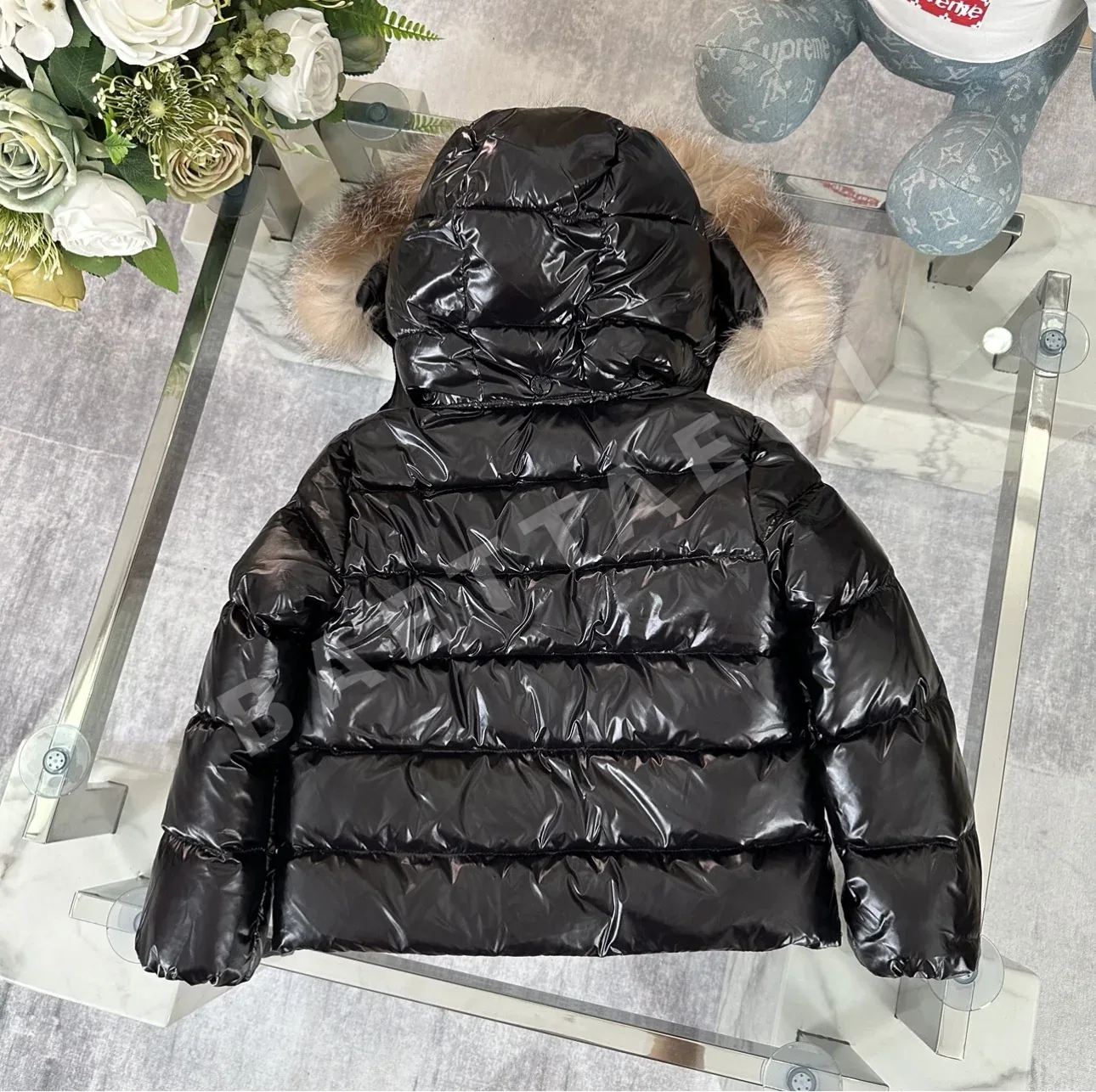 몽클레르 아동 다운 카라 패딩 자켓 상세 이미지 9