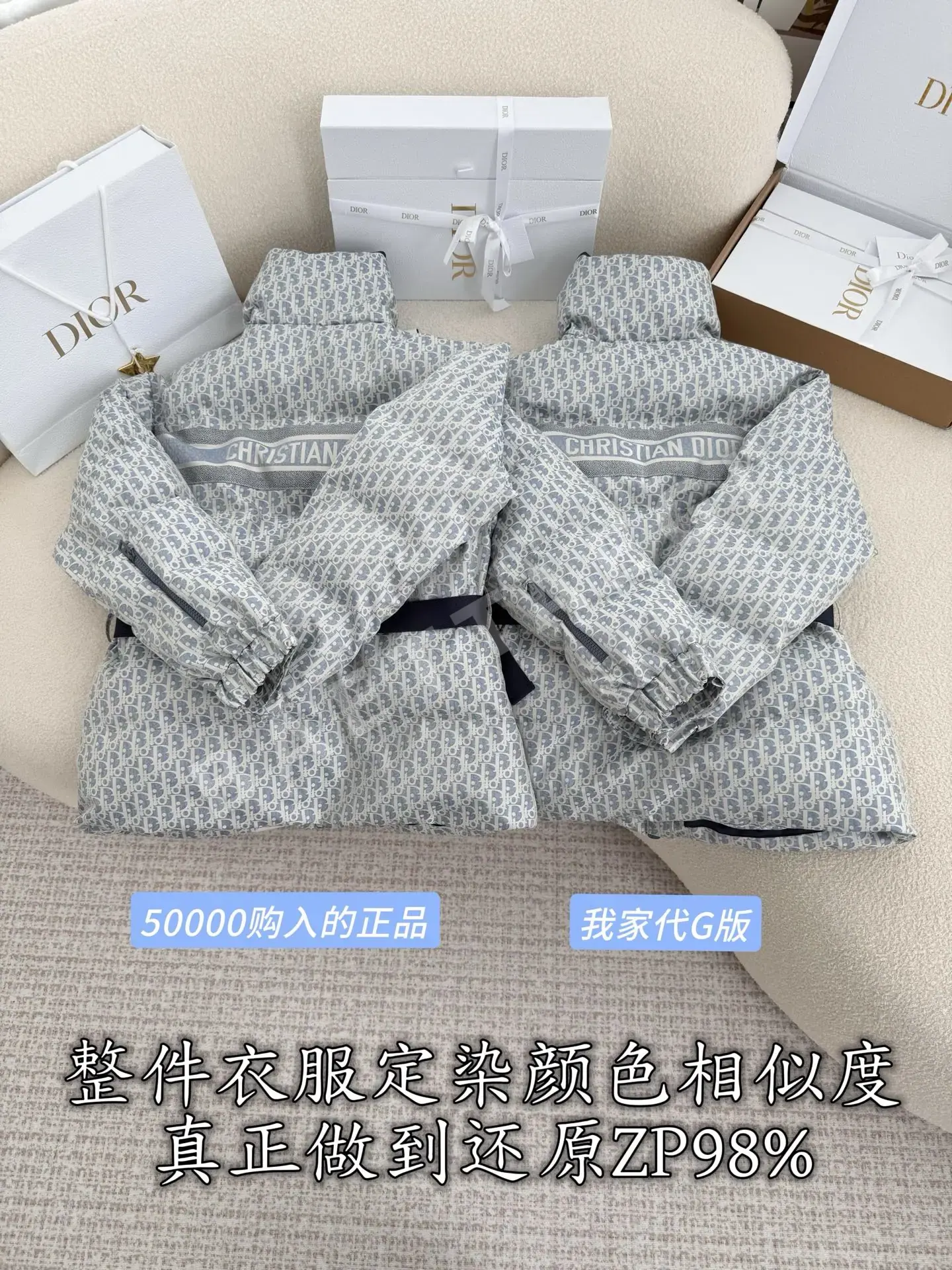 디올 여성 패딩 상세 이미지 4